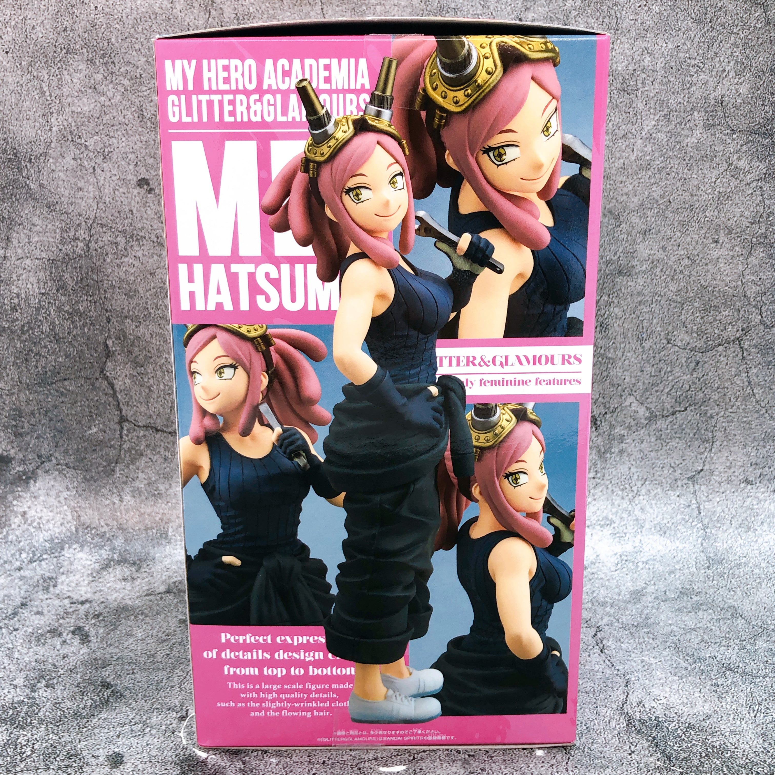 My Hero Academia Mei Hatsume GLITTER & GLAMOURS Banpresto PVC Figure NEW