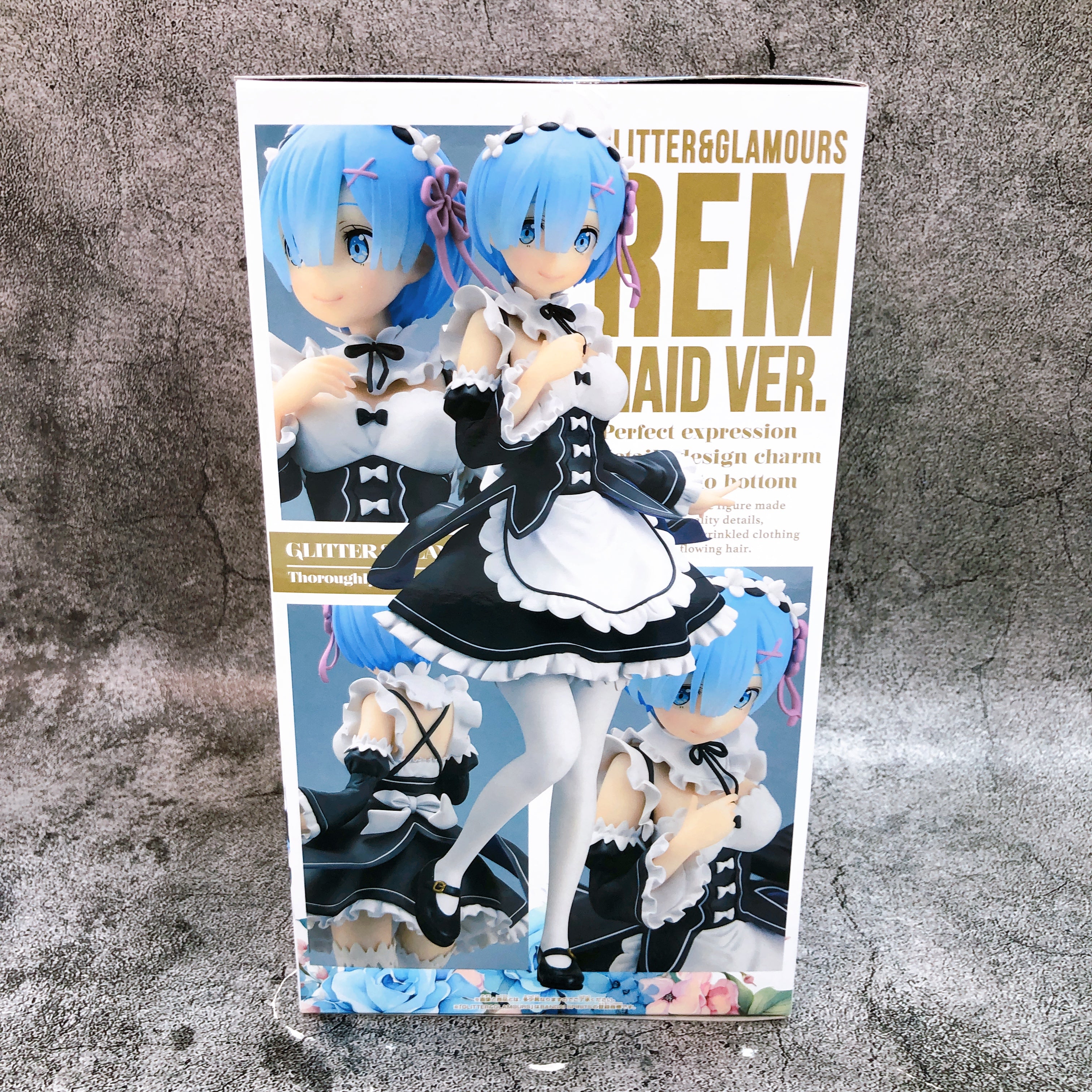 Re:Zero Rem Maid ver. GLITTER & GLAMOURS Figure Banpresto NEW FASTSHIP