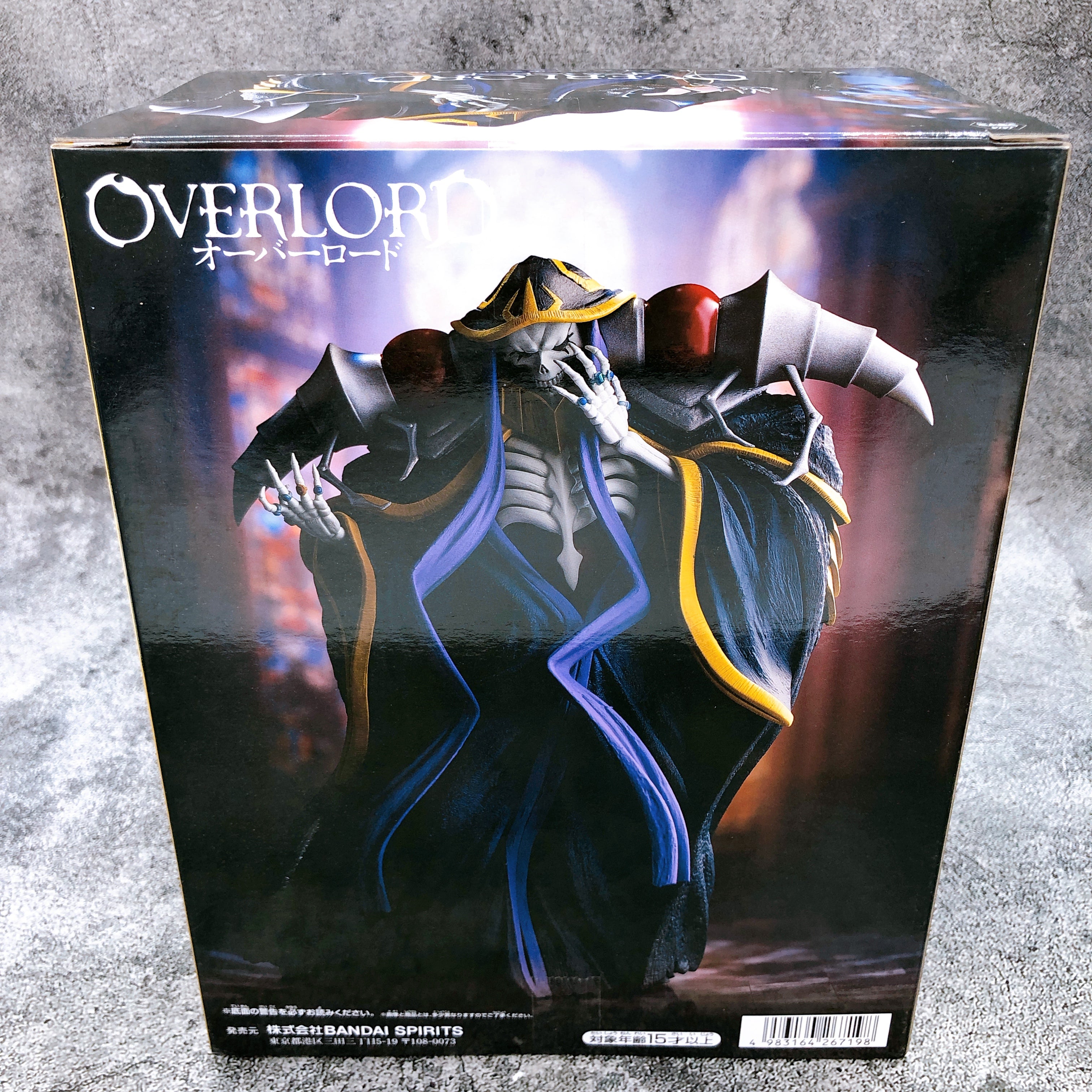 Overlord Ainz Ooal Gown Figure BANPRESTO Japan Sealed NEW FASTSHIP