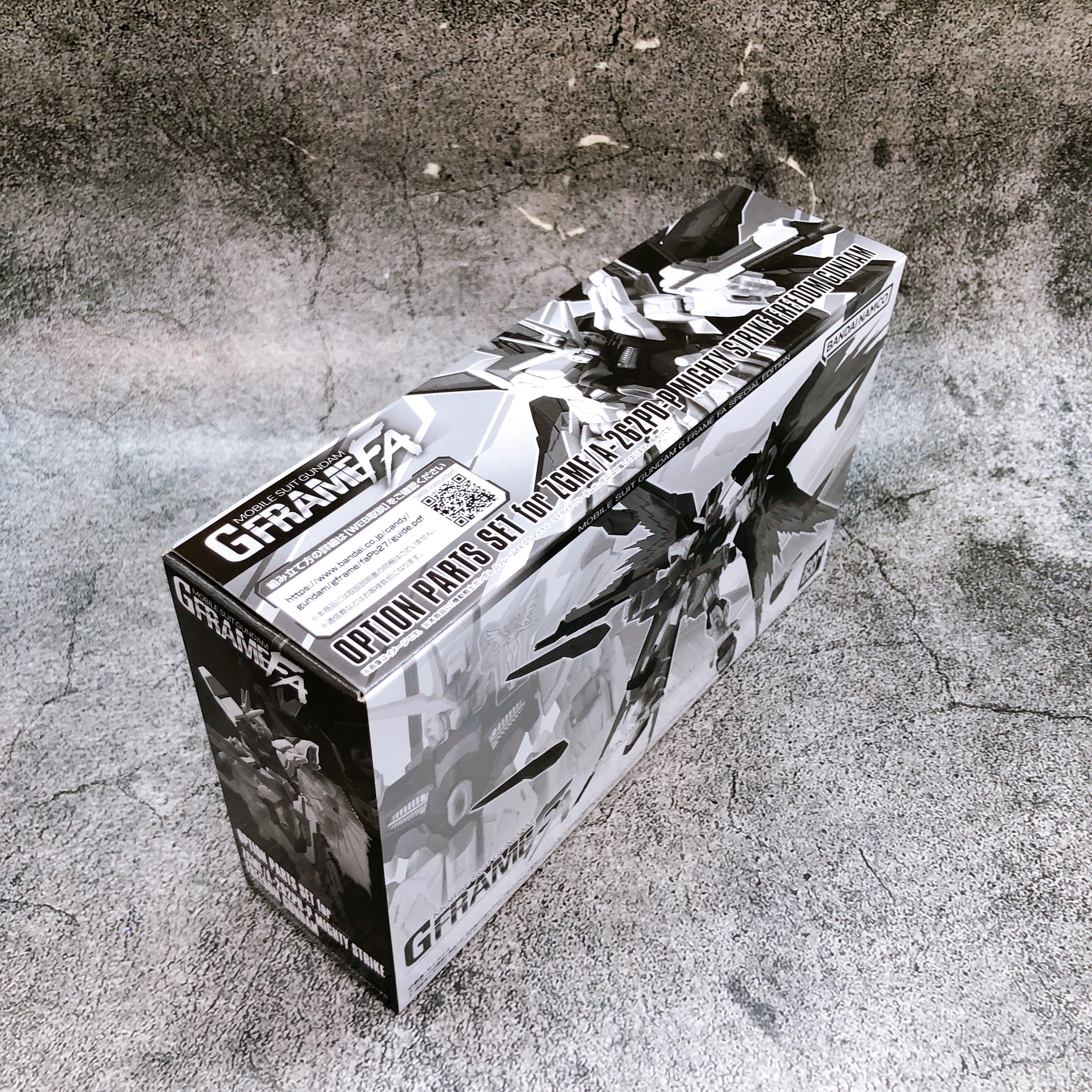 G Frame FA Option Parts Set for Mighty Strike Freedom Gundam Bandai Japoan