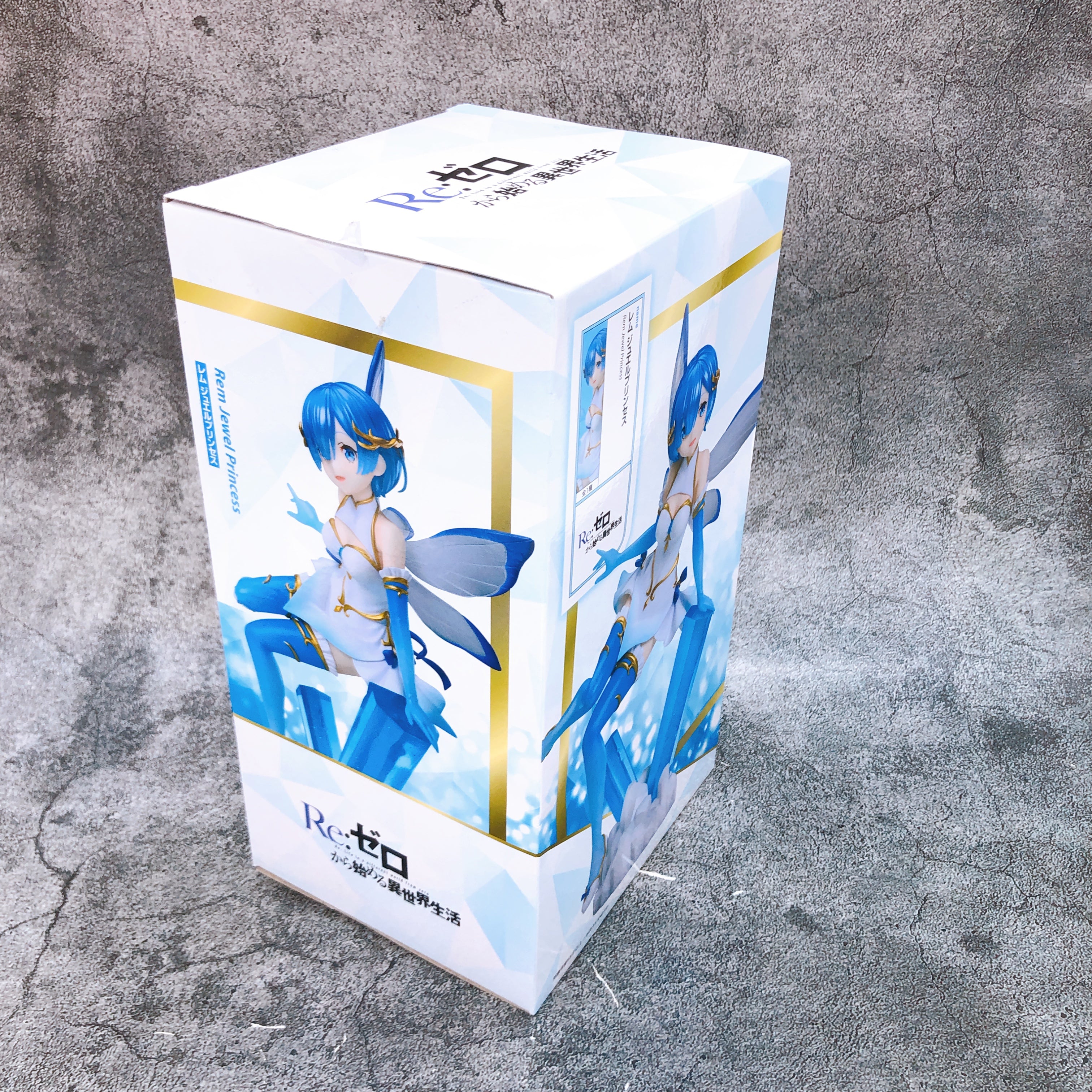 Re:Zero Rem Jewel Princess 1/7 Scale Figure Round 1 Limited elcoco Japan New