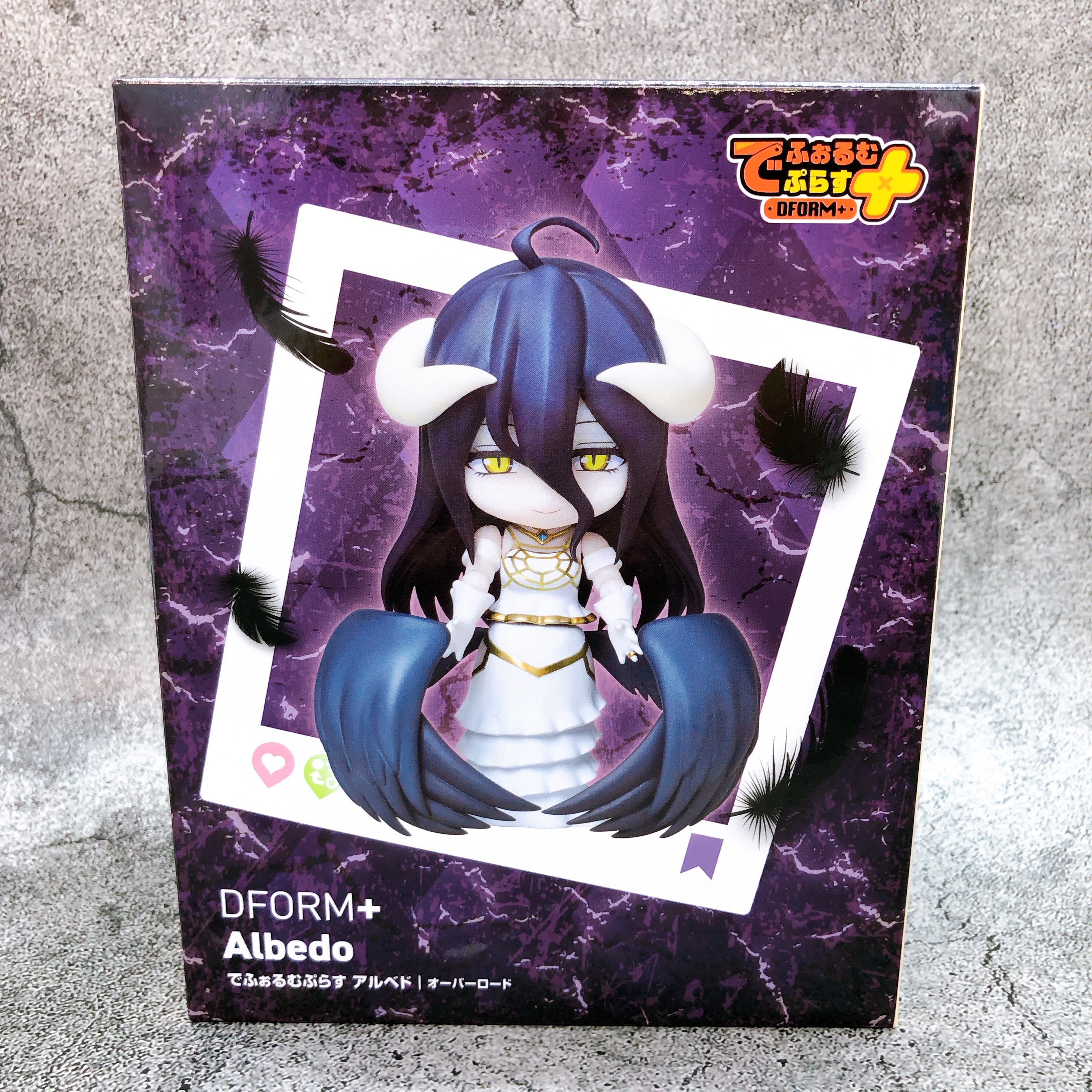Overlord DFORM+ Albedo Full Action Figure elcoco Japan Sealed NEW FASTSHIP