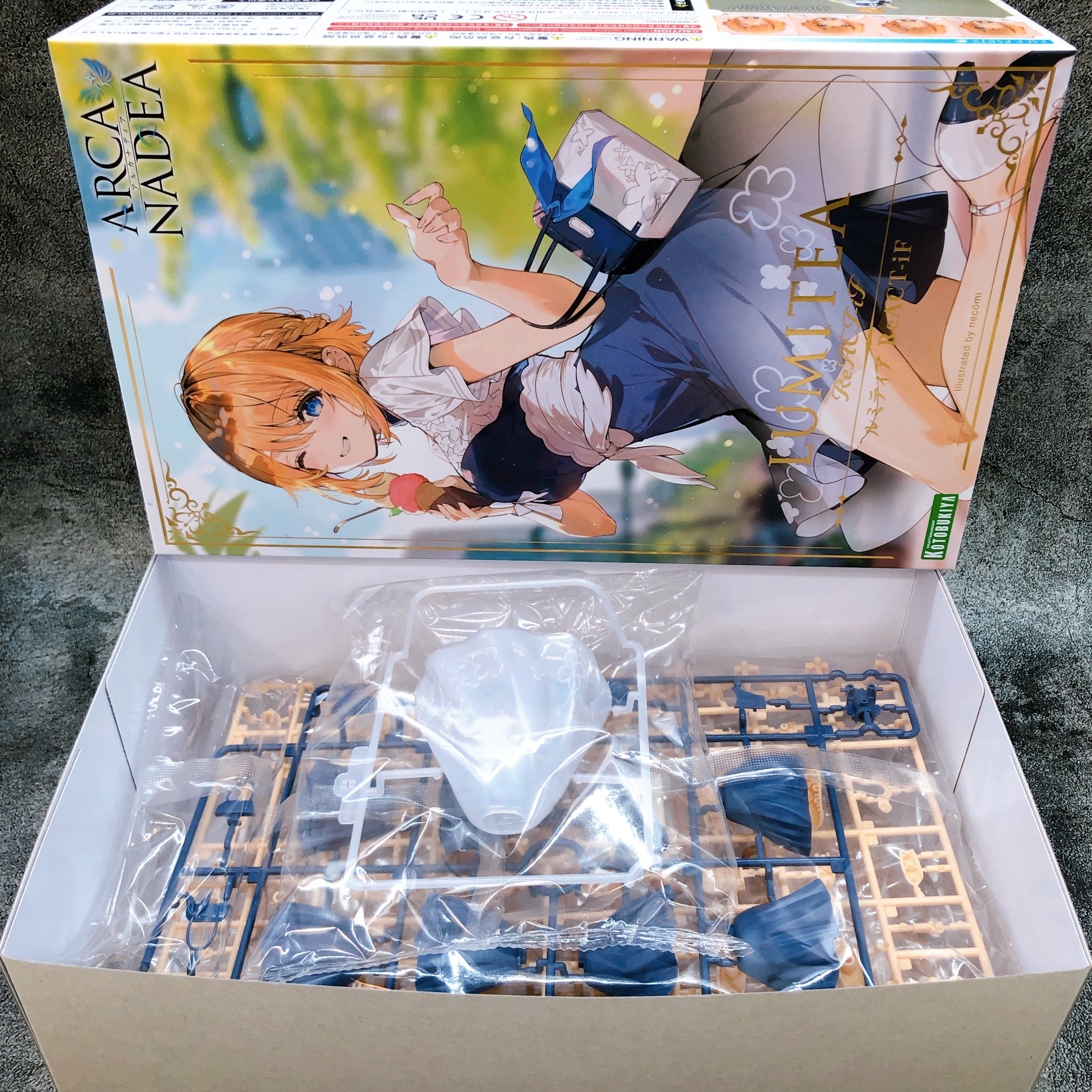 ARCANADEA Lumitea ReACT-iF Non Scale Full Action Model Kit KOTOBUKIYA Japan NEW