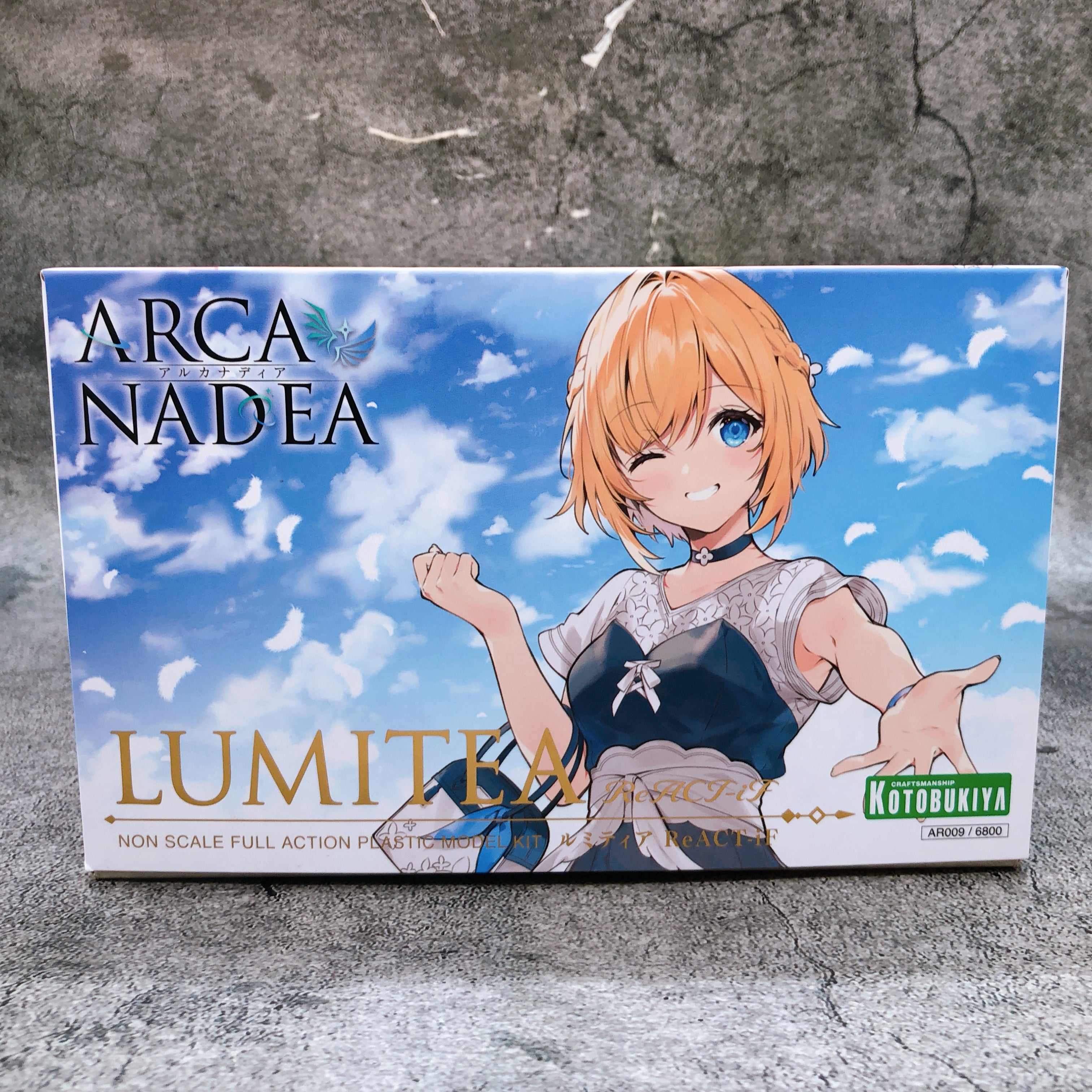 ARCANADEA Lumitea ReACT-iF Non Scale Full Action Model Kit KOTOBUKIYA Japan NEW