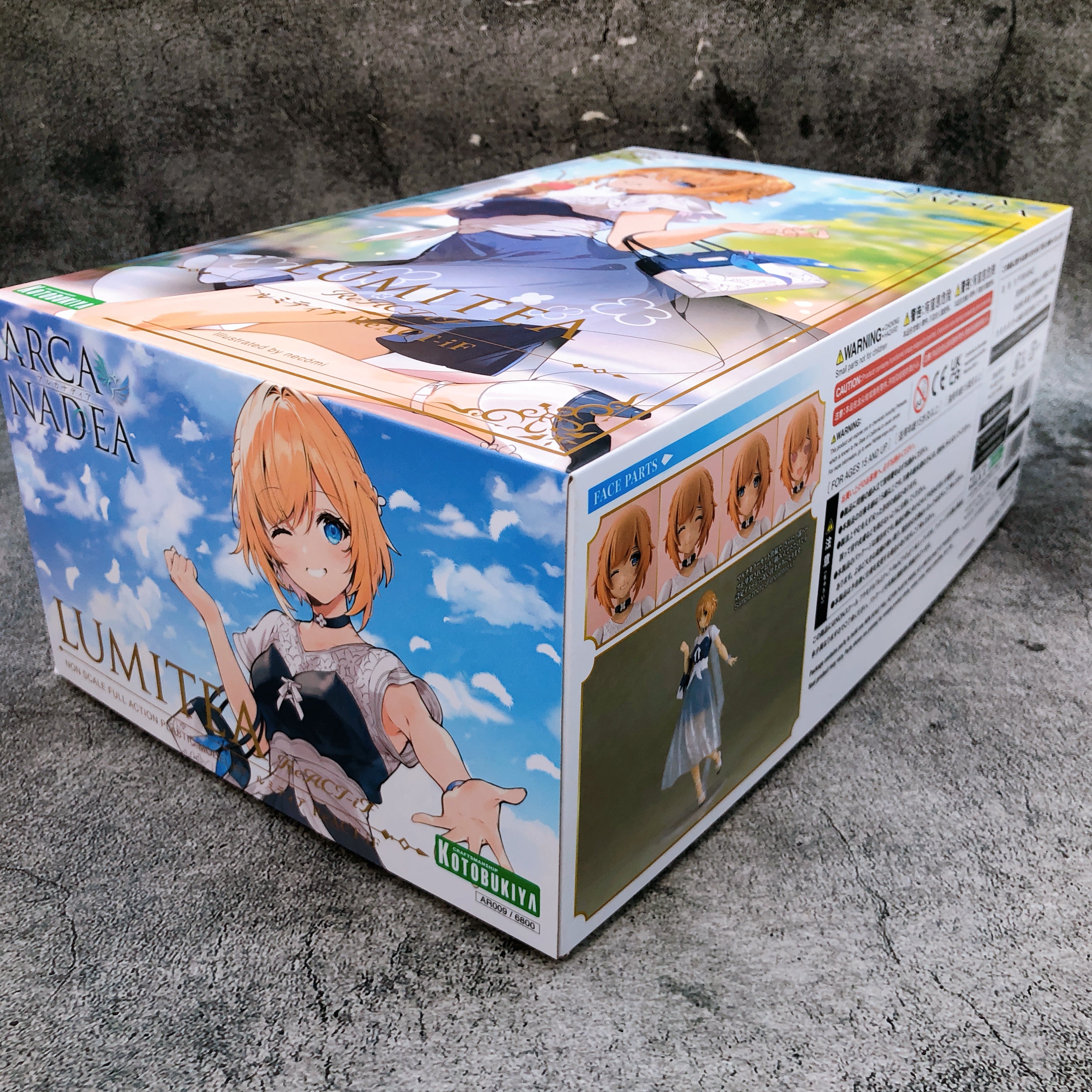 ARCANADEA Lumitea ReACT-iF Non Scale Full Action Model Kit KOTOBUKIYA Japan NEW