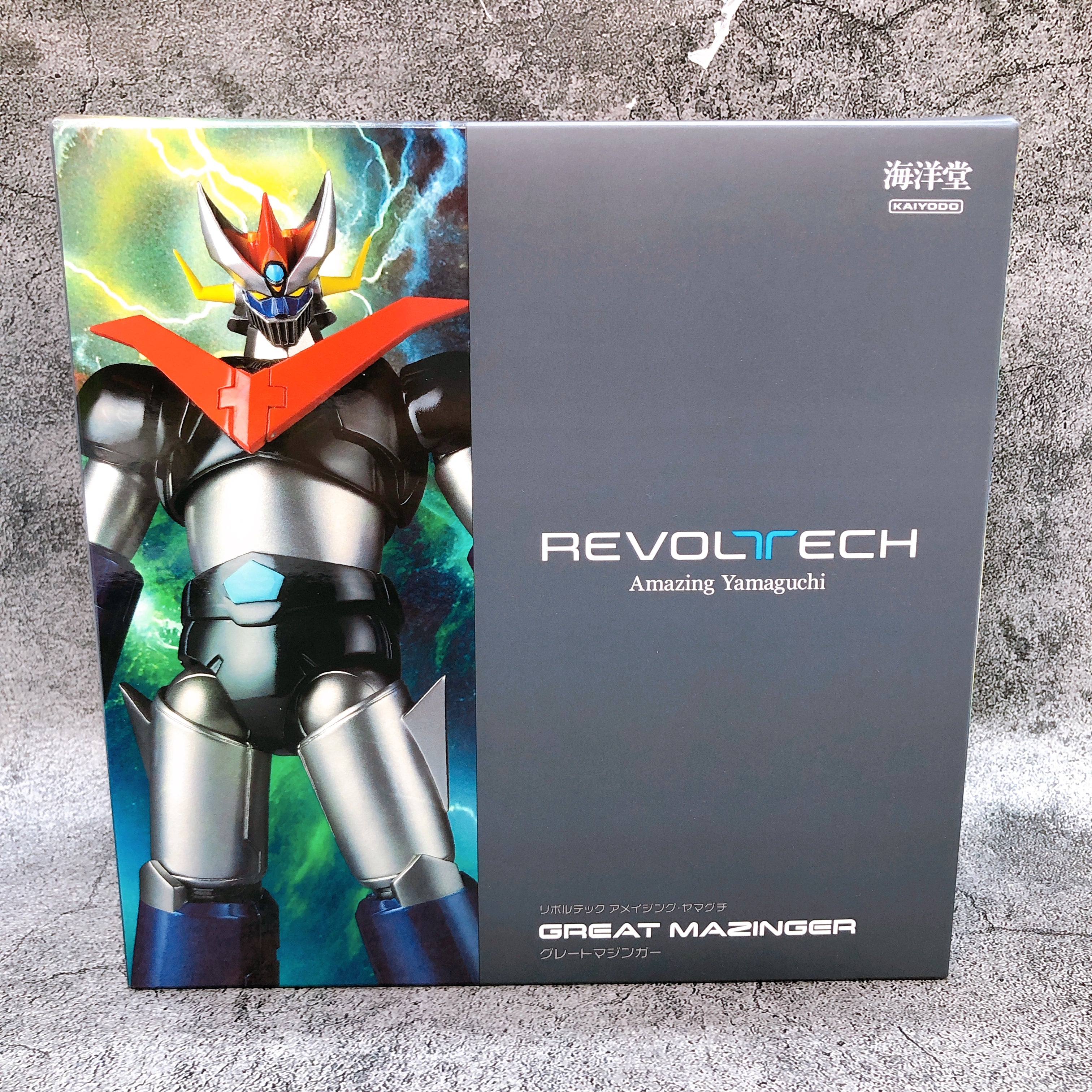 (w/Bonus) Kaiyodo Revoltech Amazing Yamaguchi Great Mazinger Action Figure NEW