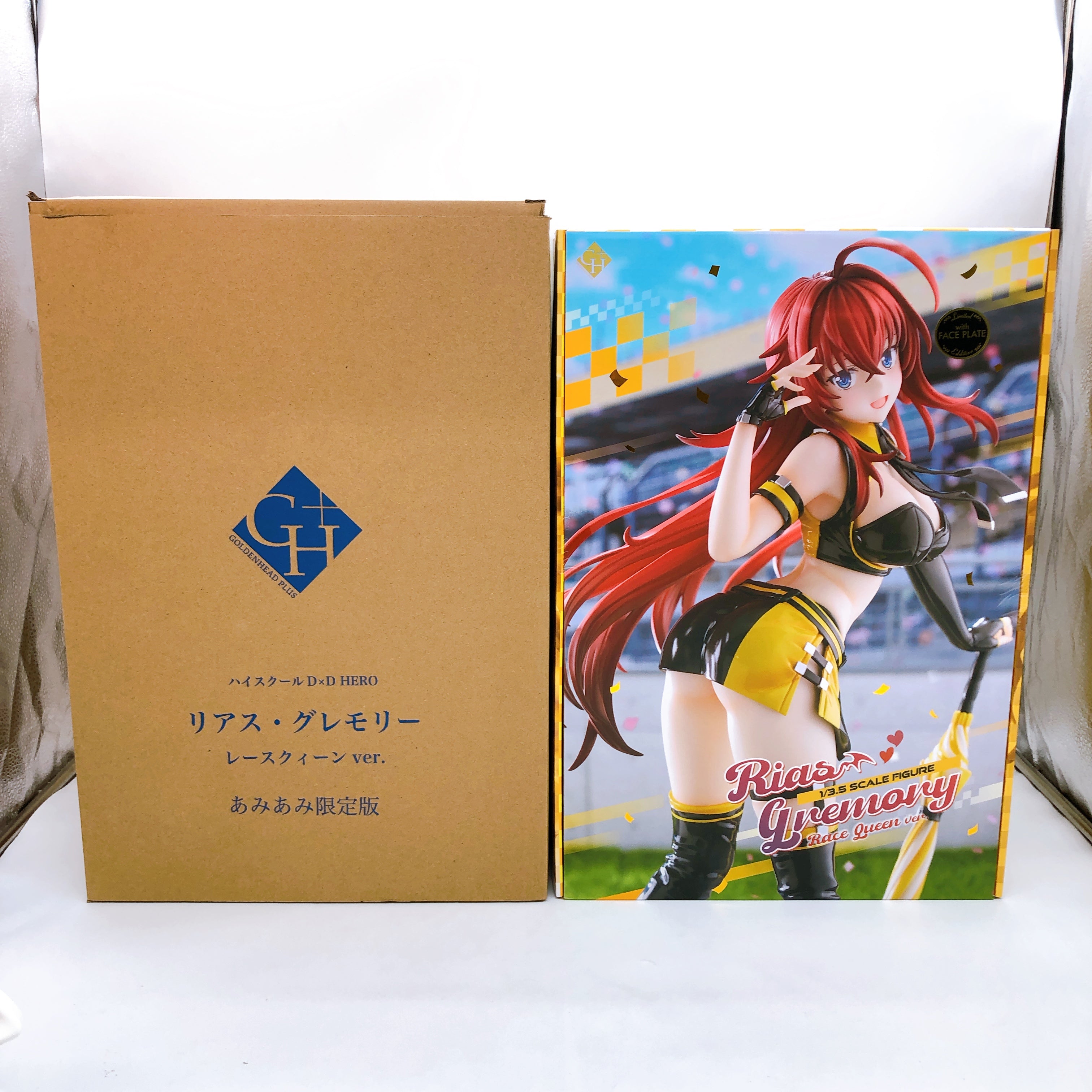 High School DxD HERO Rias Gremory Race Queen Ver 1/3.5 AmiAmi Limited Figure NEW