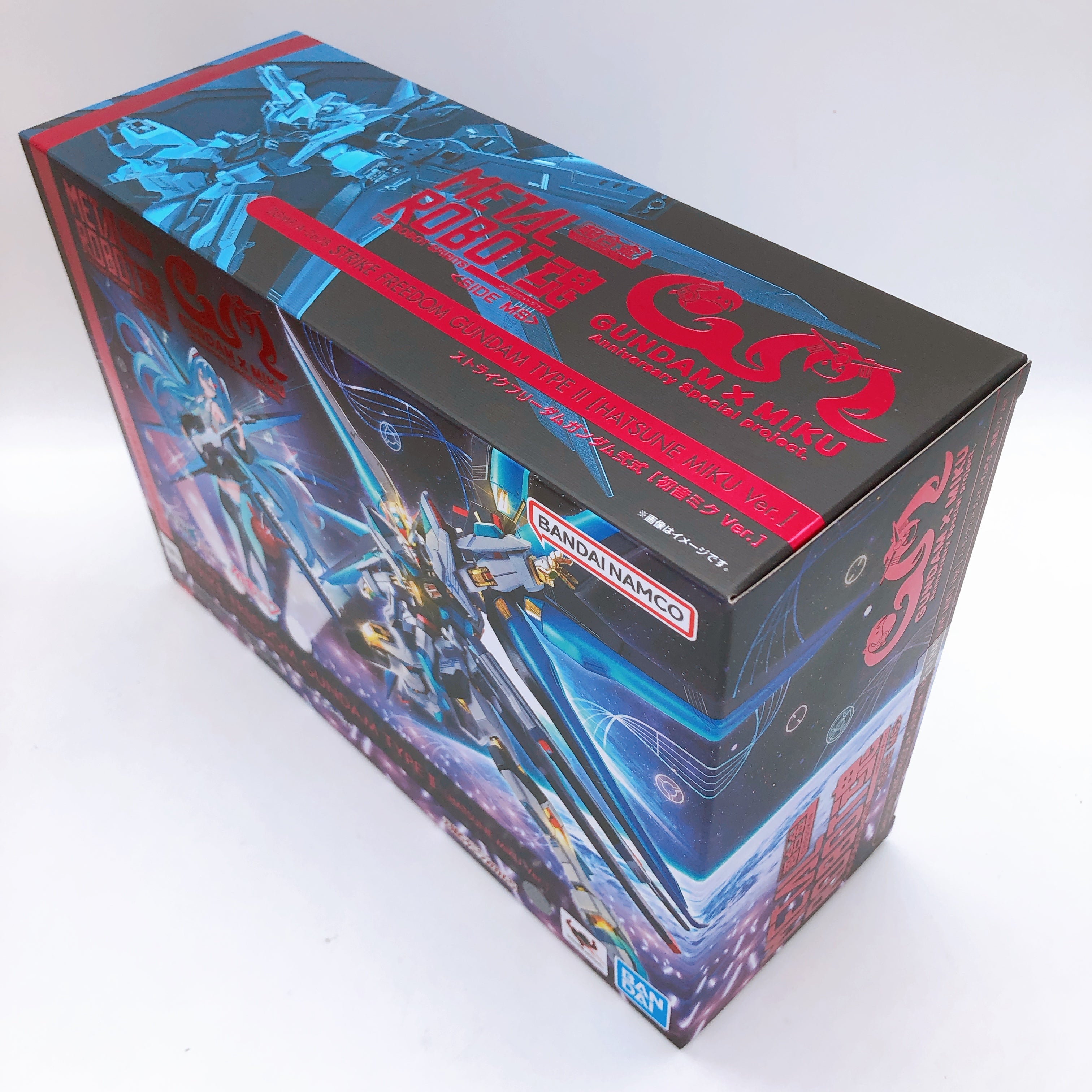 Metal Robot Spirits Strike Freedom Gundam Type II Hatsune Miku Ver Figure Bandai