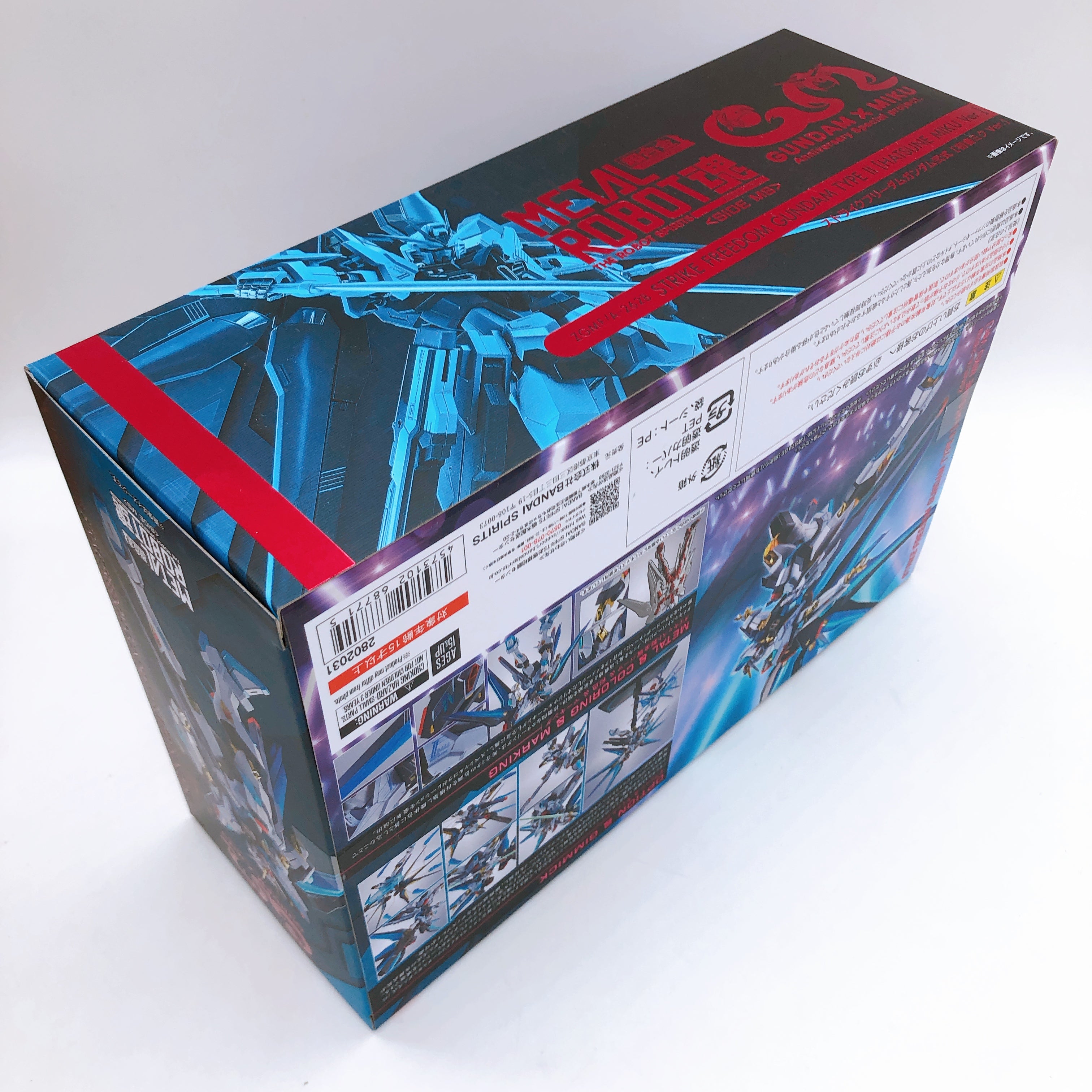 Metal Robot Spirits Strike Freedom Gundam Type II Hatsune Miku Ver Figure Bandai