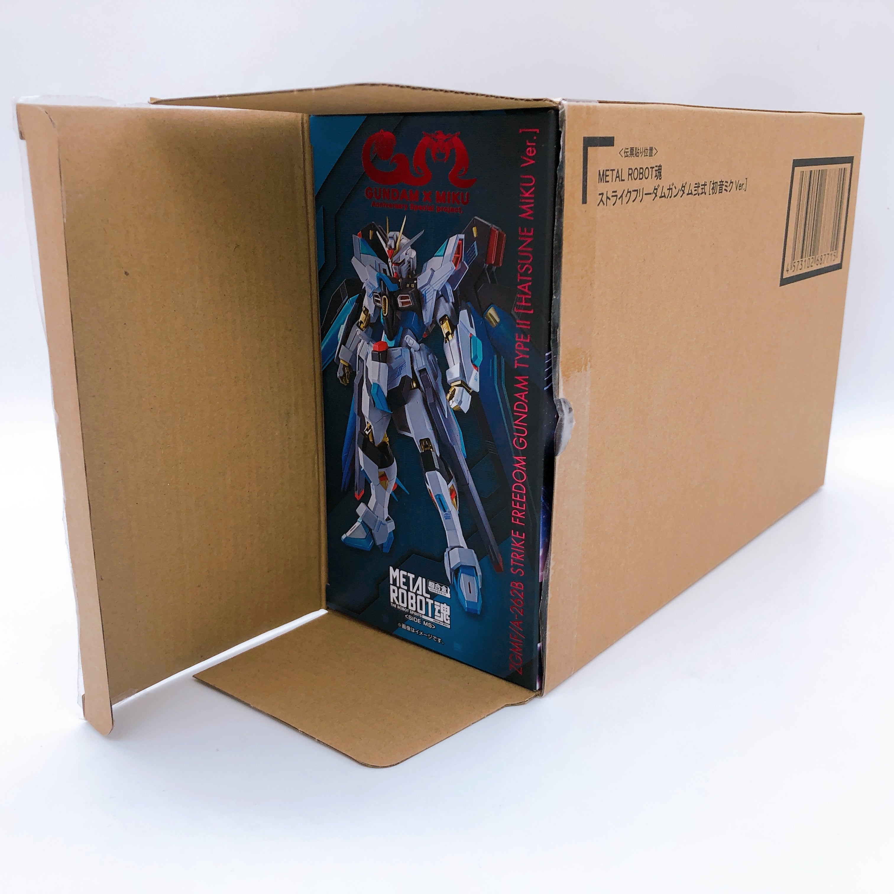 Metal Robot Spirits Strike Freedom Gundam Type II Hatsune Miku Ver Figure Bandai