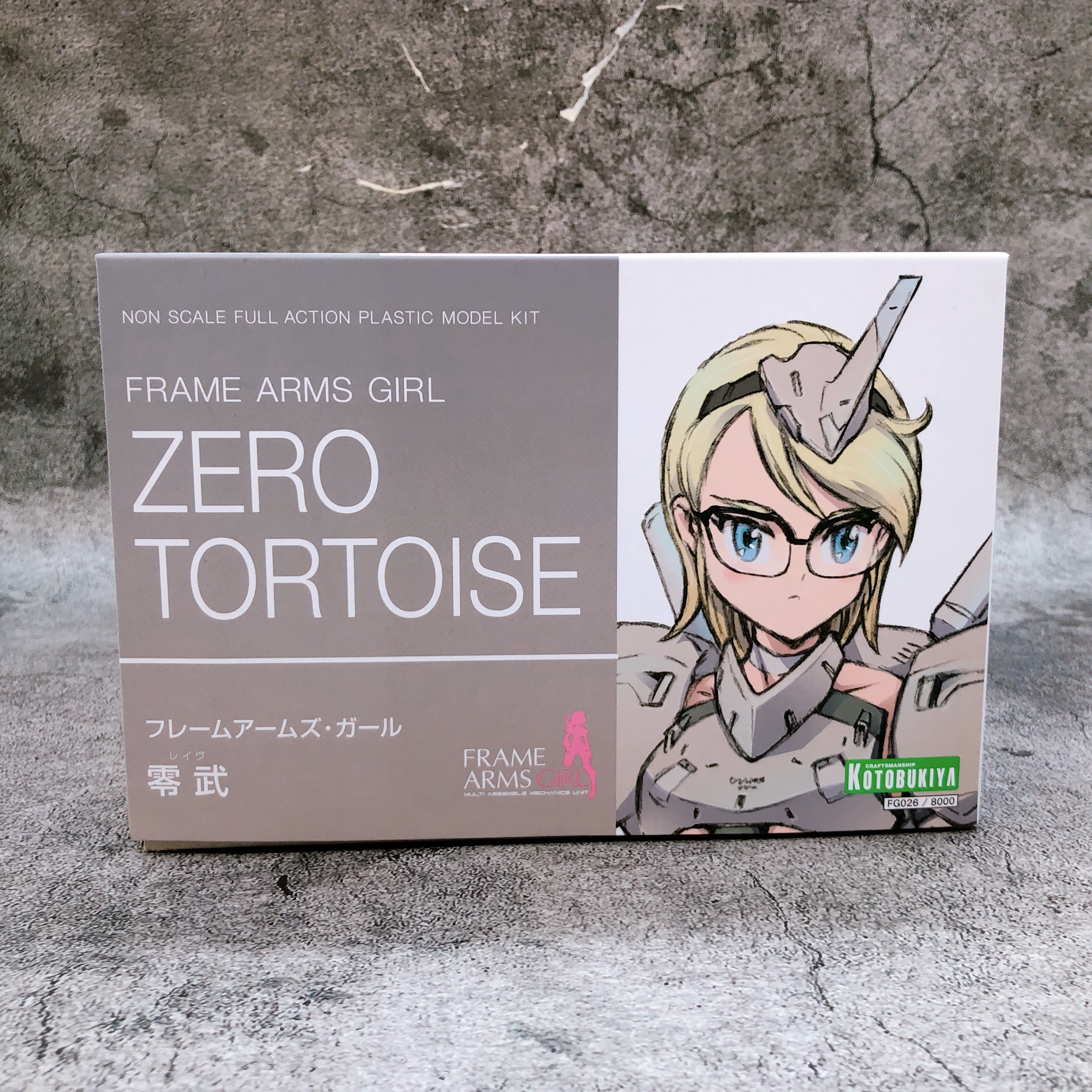 Frame Arms Girl Zero Tortoise Non Scale Full Action Model Kit KOTOBUKIYA Japan