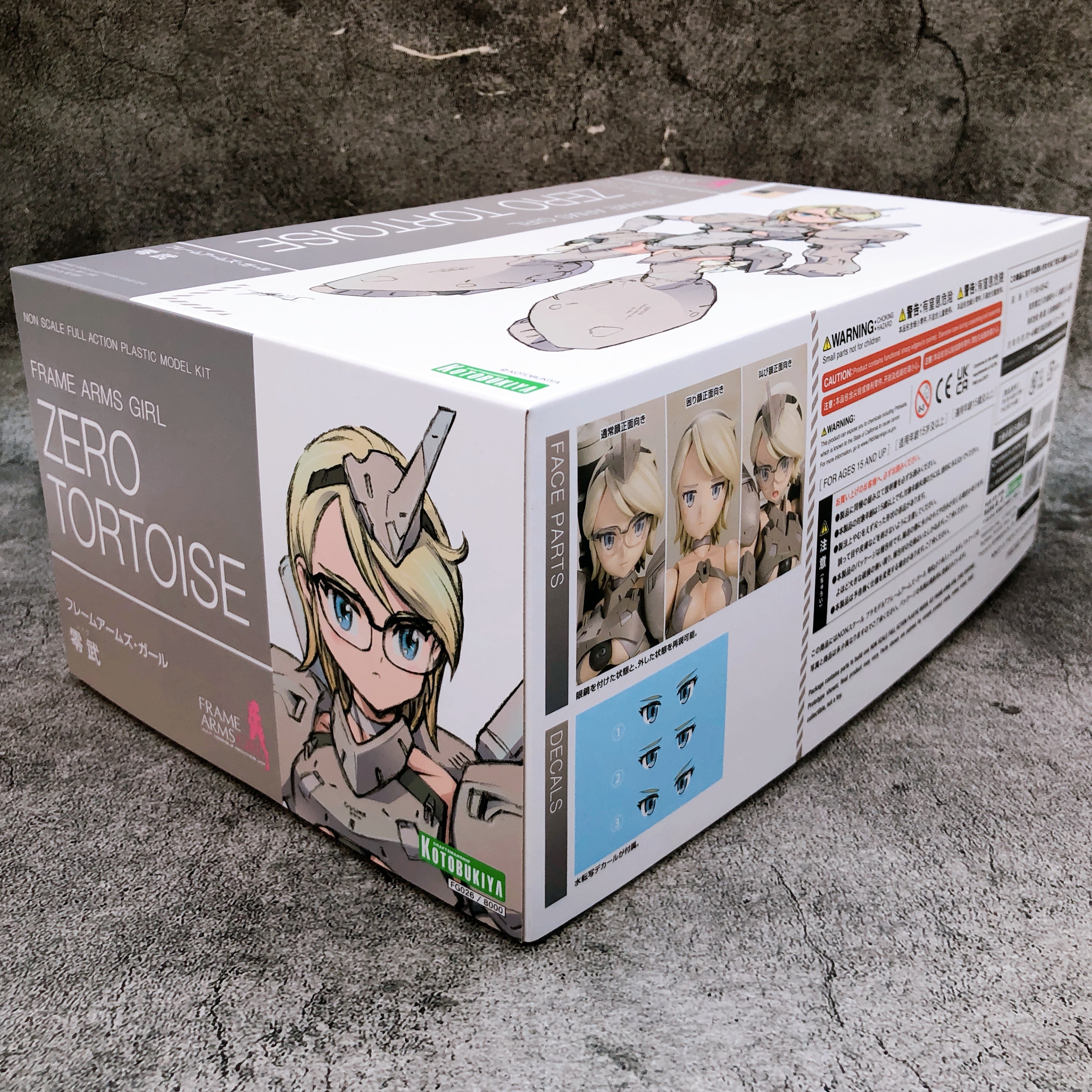 Frame Arms Girl Zero Tortoise Non Scale Full Action Model Kit KOTOBUKIYA Japan