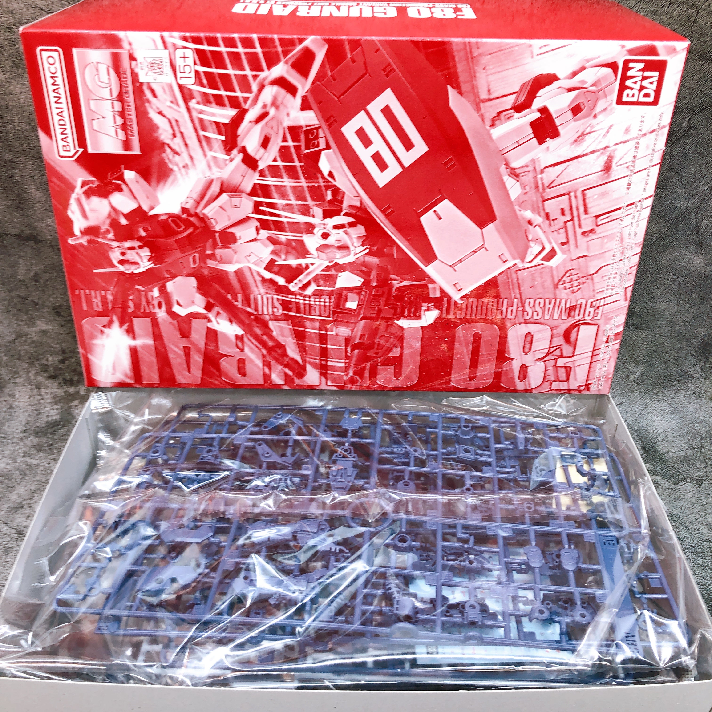 MG 1/100 F80 GUNRAID Gundam F90 Model Kit Premium Bandai Japan NEW FASTSHIP