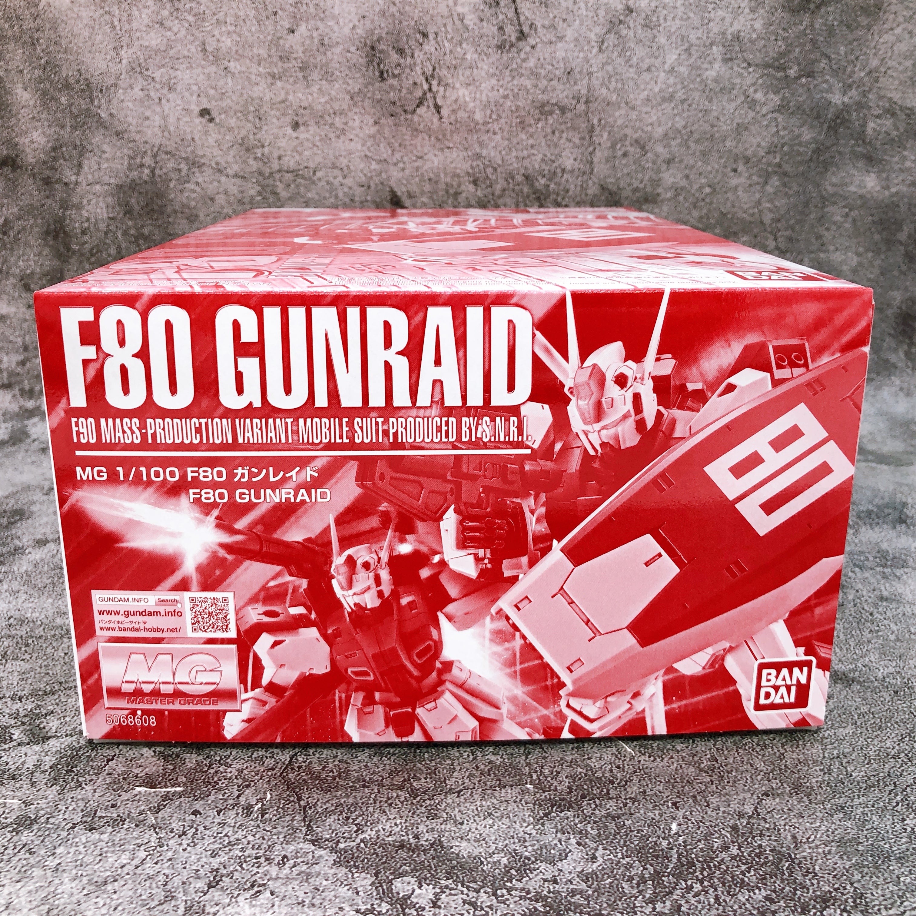 MG 1/100 F80 GUNRAID Gundam F90 Model Kit Premium Bandai Japan NEW FASTSHIP