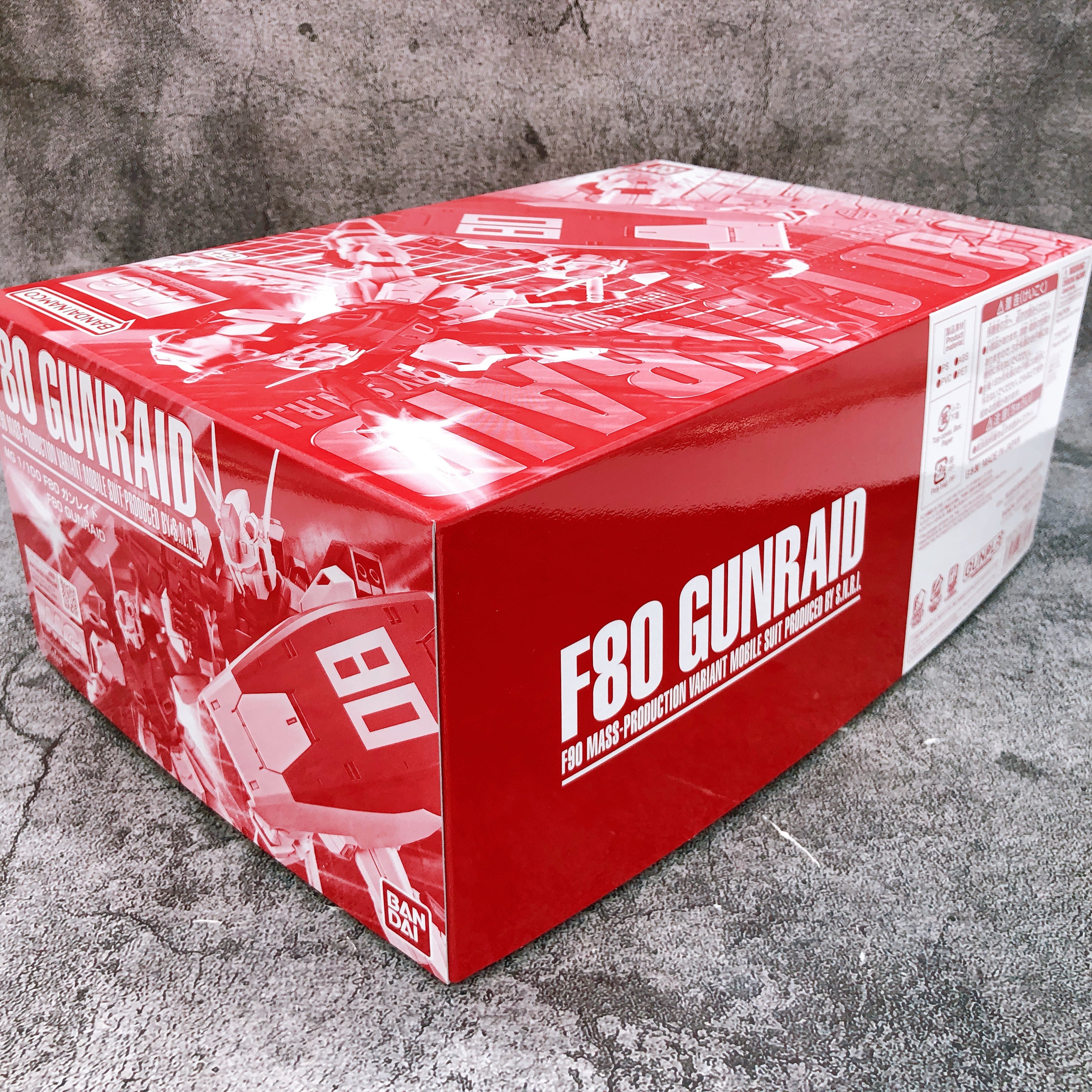 MG 1/100 F80 GUNRAID Gundam F90 Model Kit Premium Bandai Japan NEW FASTSHIP