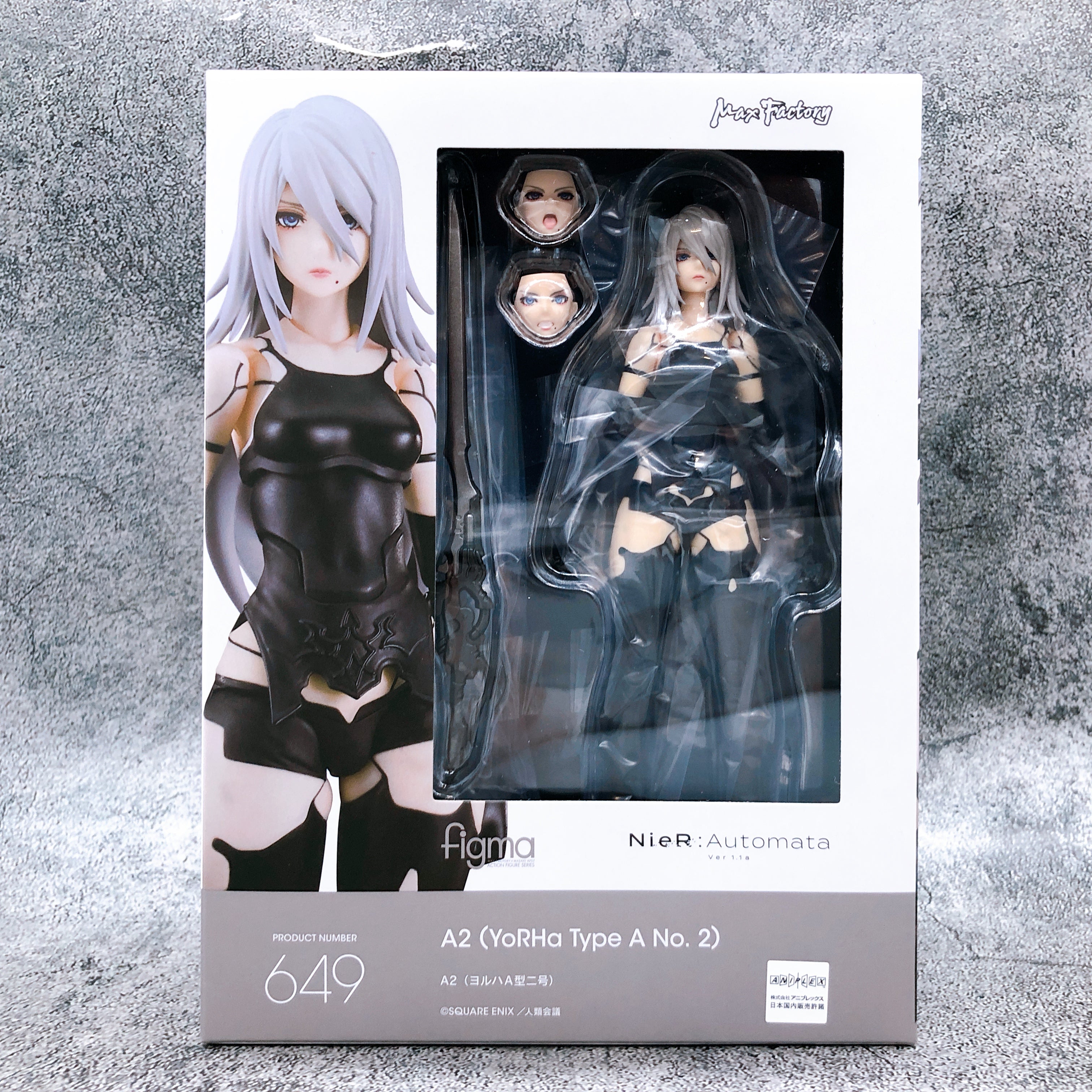 NieR:Automata A2 YoRHa Type A no.2 figma 649 Max Factory Japan Action