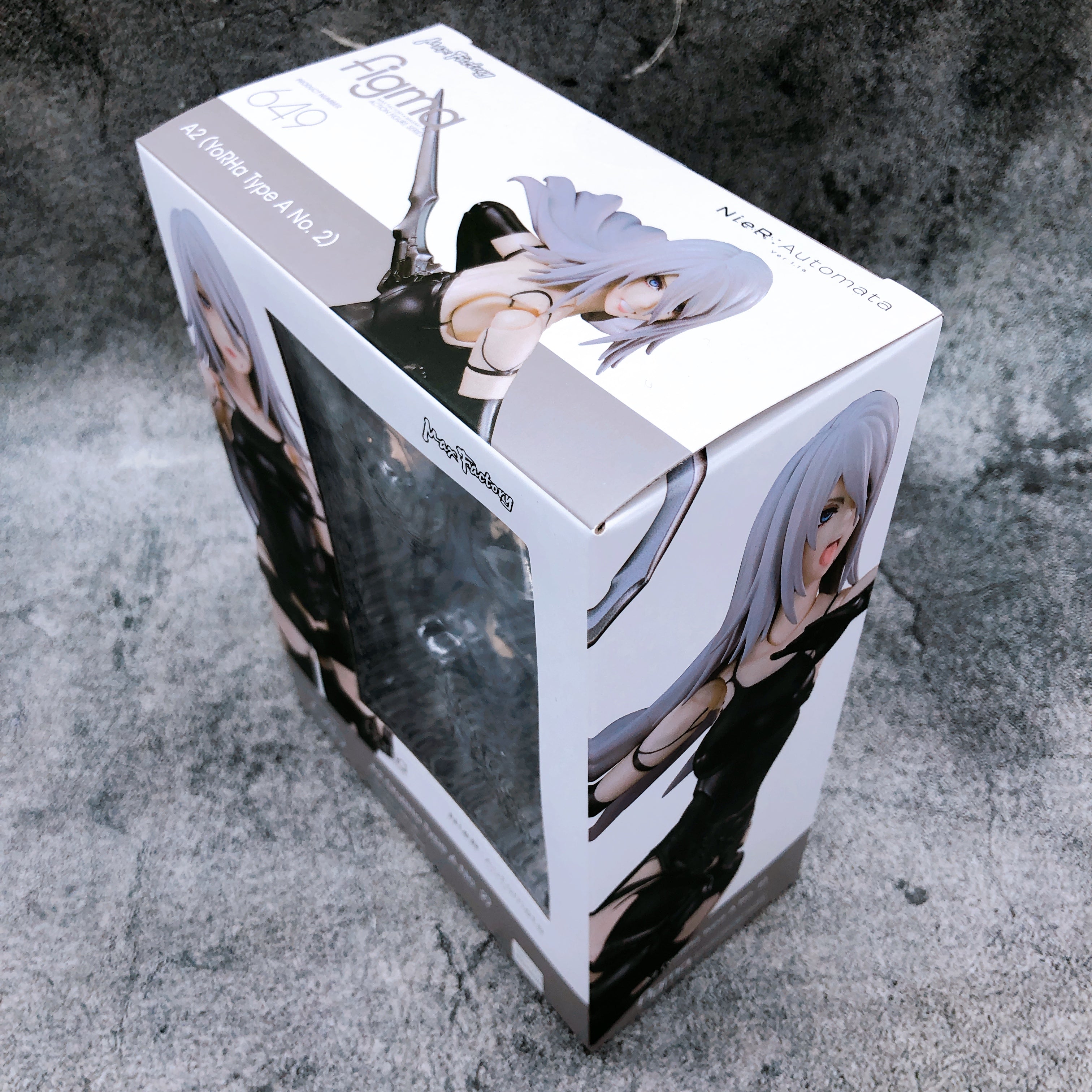 NieR:Automata A2 YoRHa Type A no.2 figma 649 Max Factory Japan Action Figure New