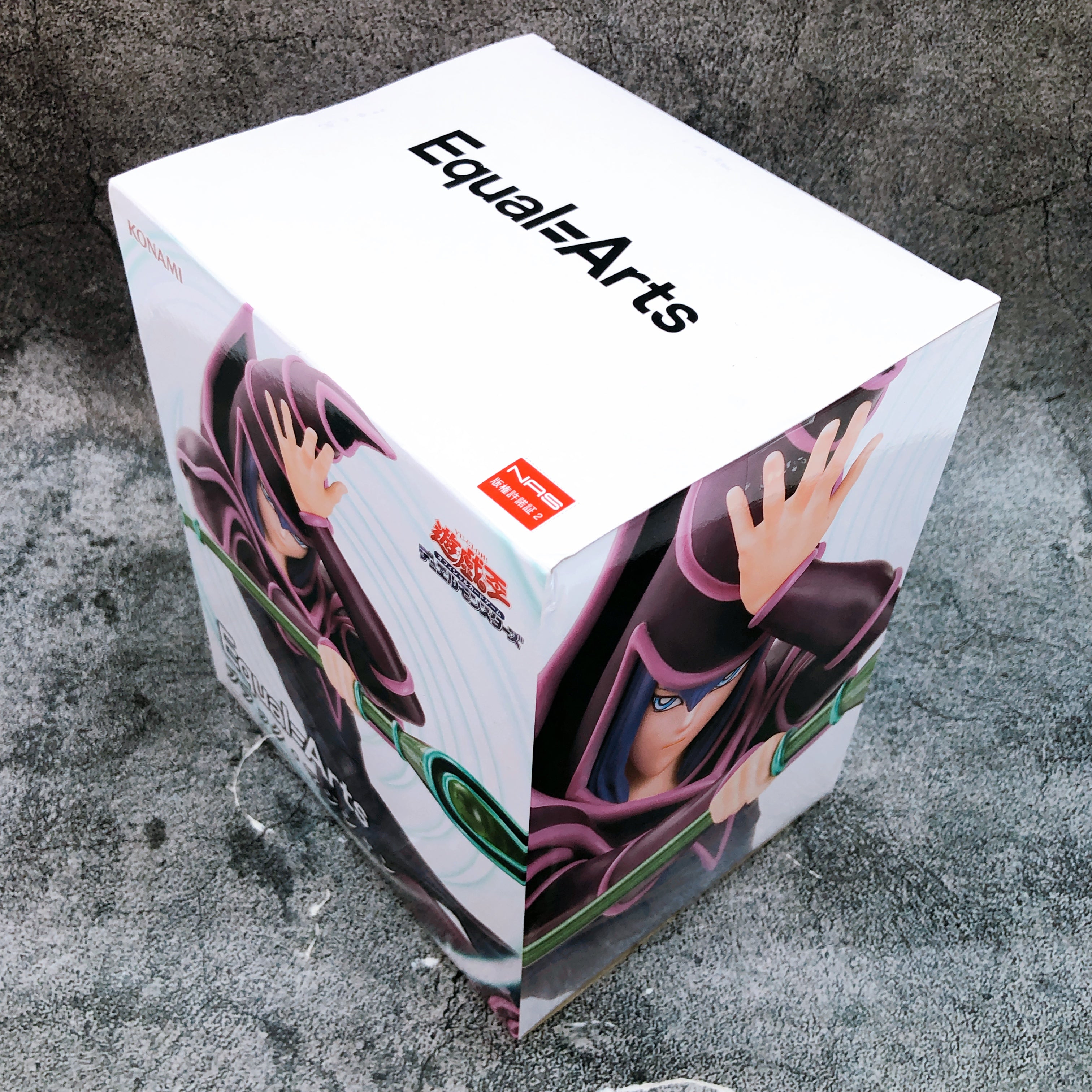 Yu-Gi-Oh Duel Monsters Dark Magician Equal Arts KONAMI Prize PVC Figure NEW