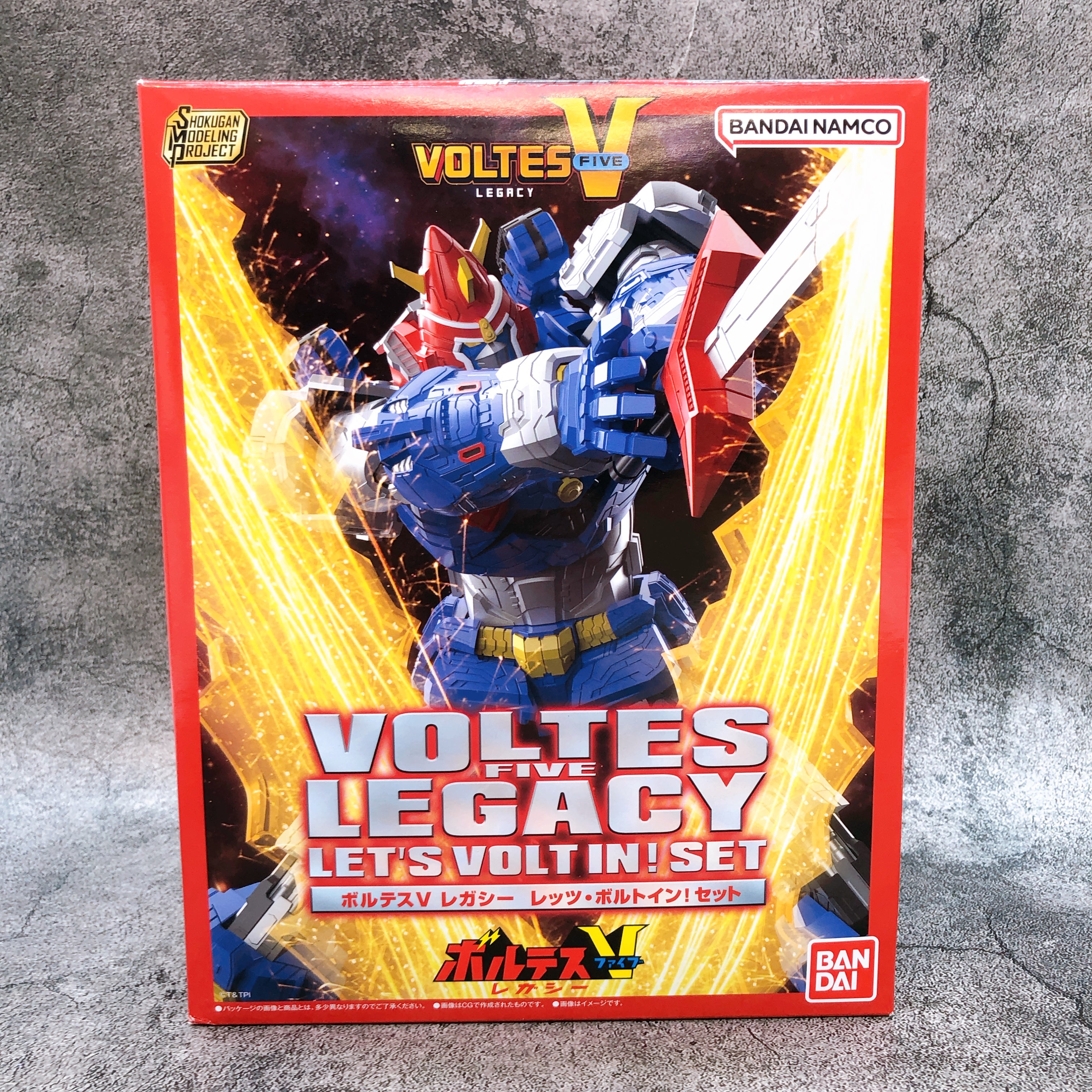 SMP Voltes V LEGACY LET'S VOLT IN! SET Shokugan Model Kit Premium Bandai NEW