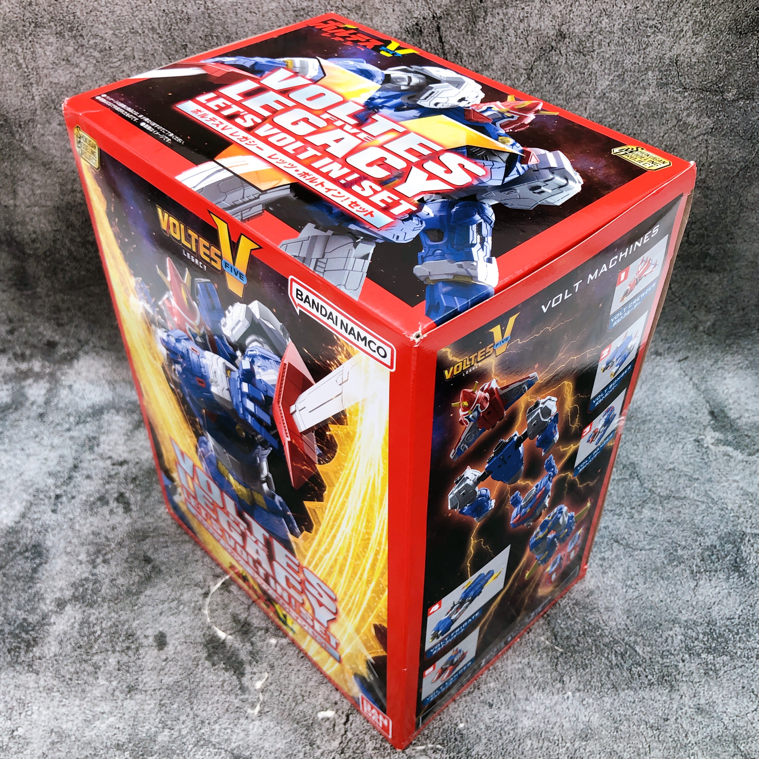 SMP Voltes V LEGACY LET'S VOLT IN! SET Shokugan Model Kit Premium Bandai NEW