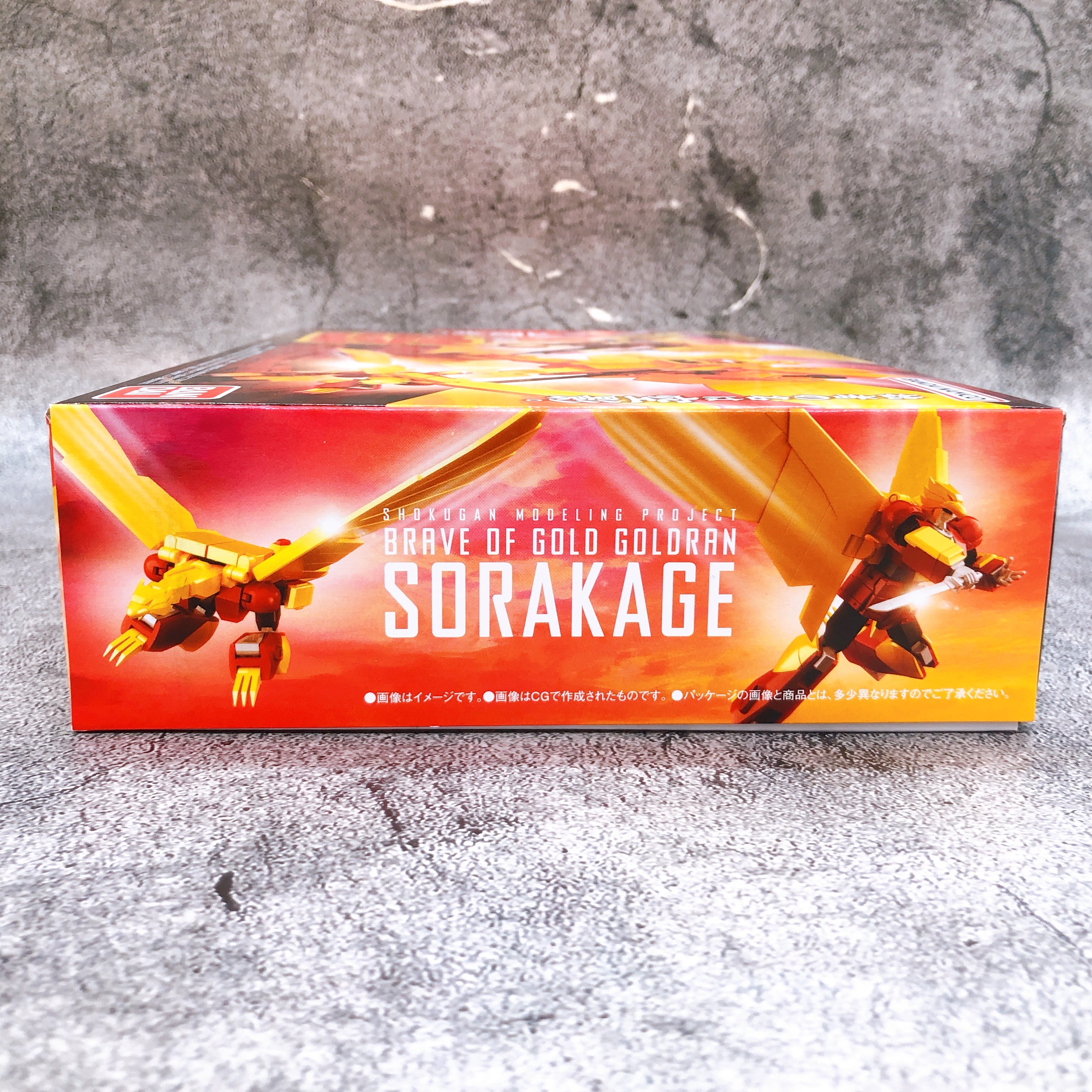 SMP Sorakage Brave of Gold Goldran Shokugan Model Kit Premium Bandai Japan NEW