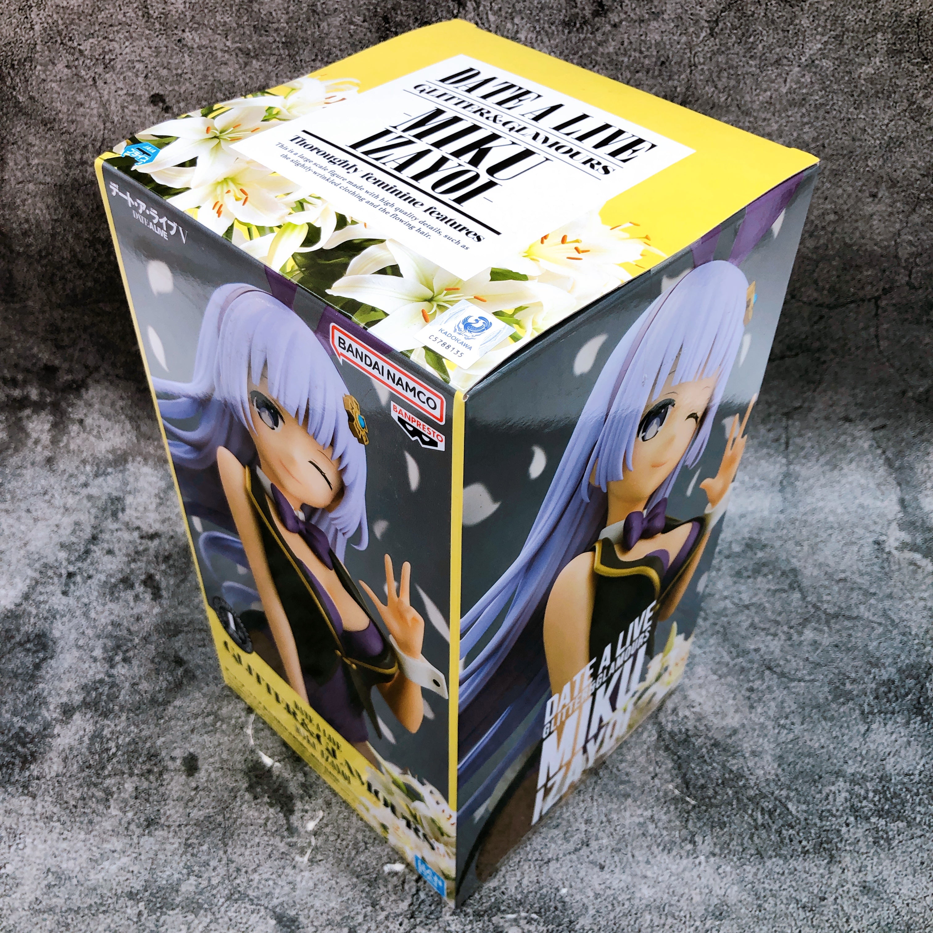 Date A Live Miku Izayoi GLITTER & GLAMOURS Figure BANPRESTO Sealed NEW FASTSHIP