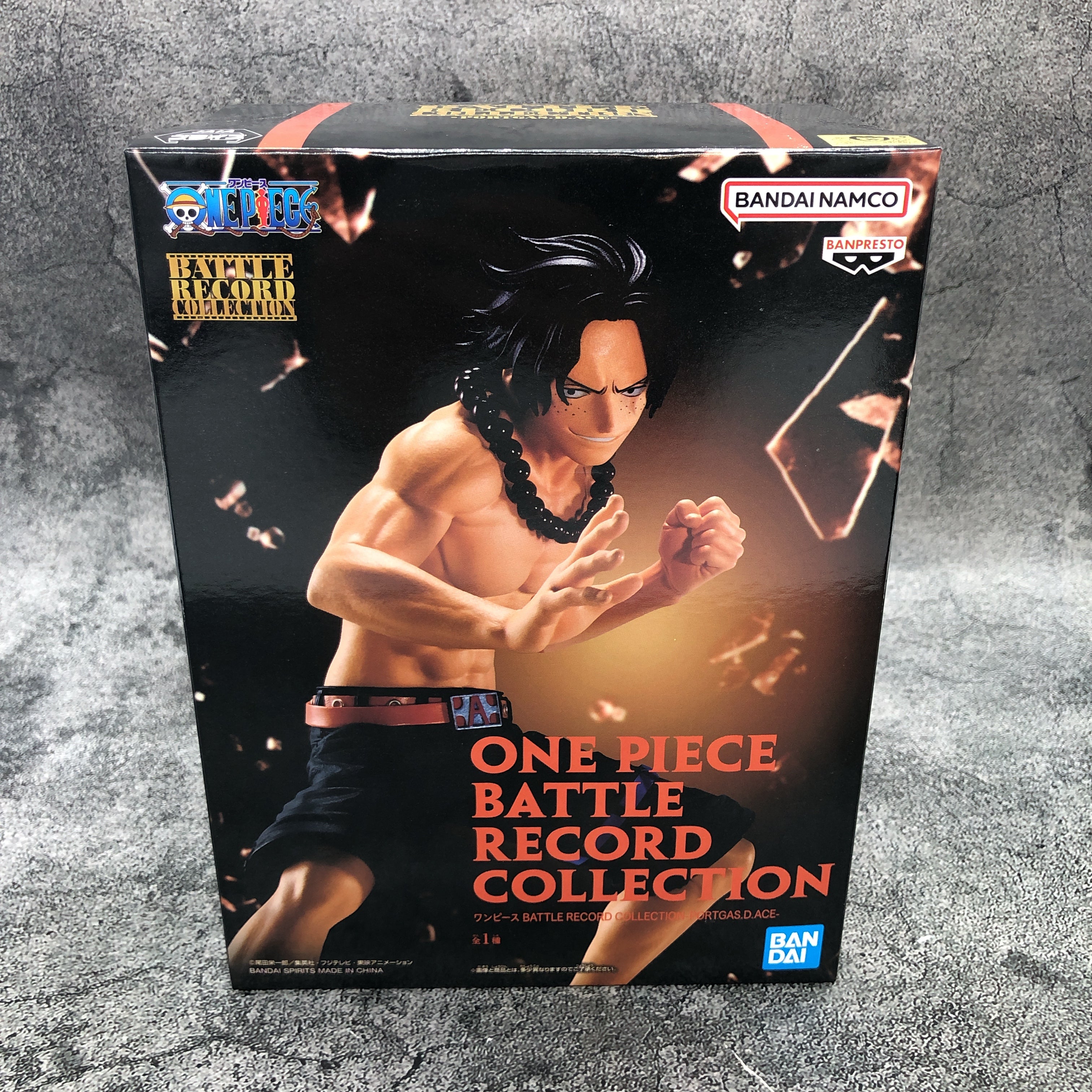 ONE PIECE Portgas D. Ace BATTLE RECORD COLLECTION PORTGAS.D.ACE Figure BANPRESTO