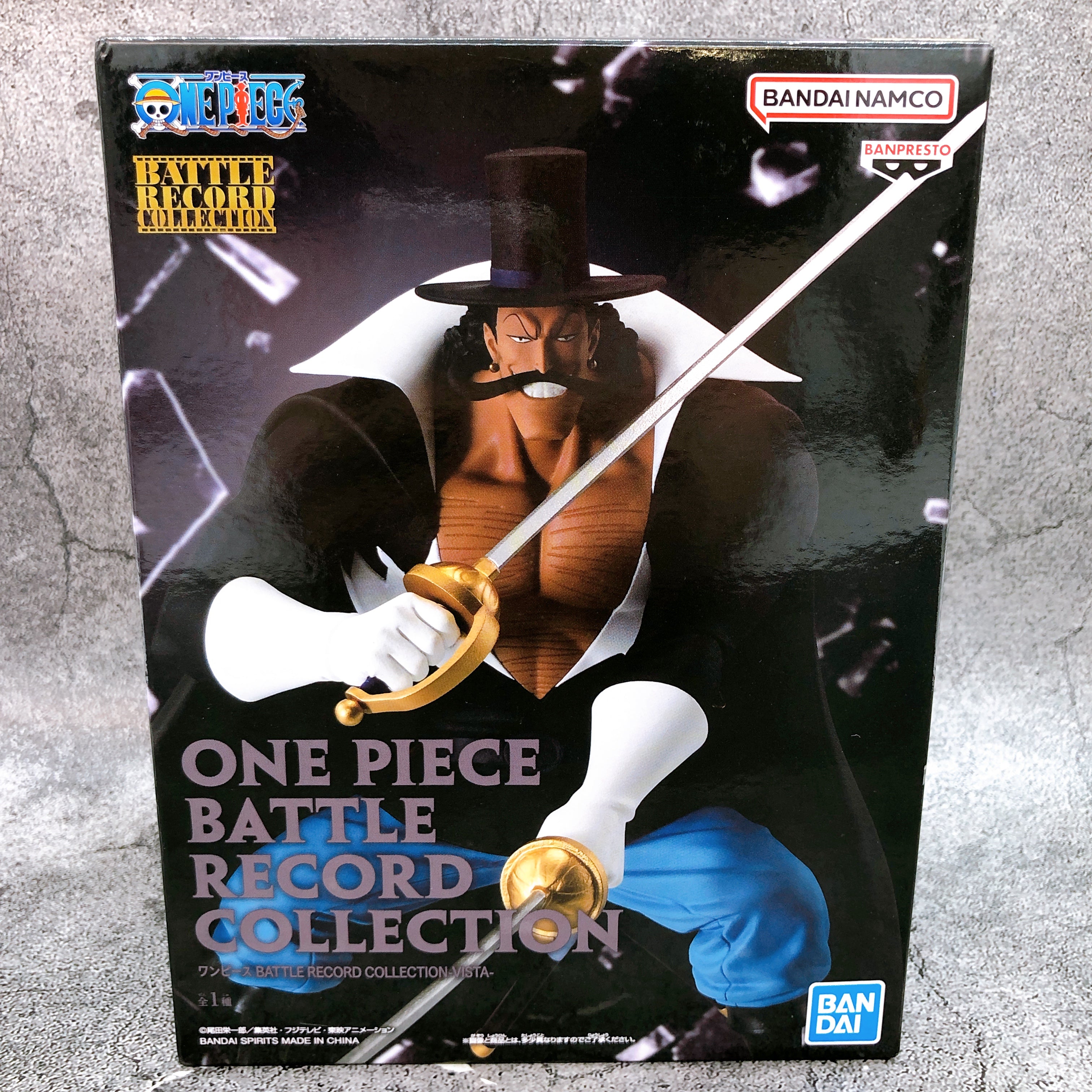 ONE PIECE Vista BATTLE RECORD COLLECTION Figure BANPRESTO Japan Sealed FASTSHIP