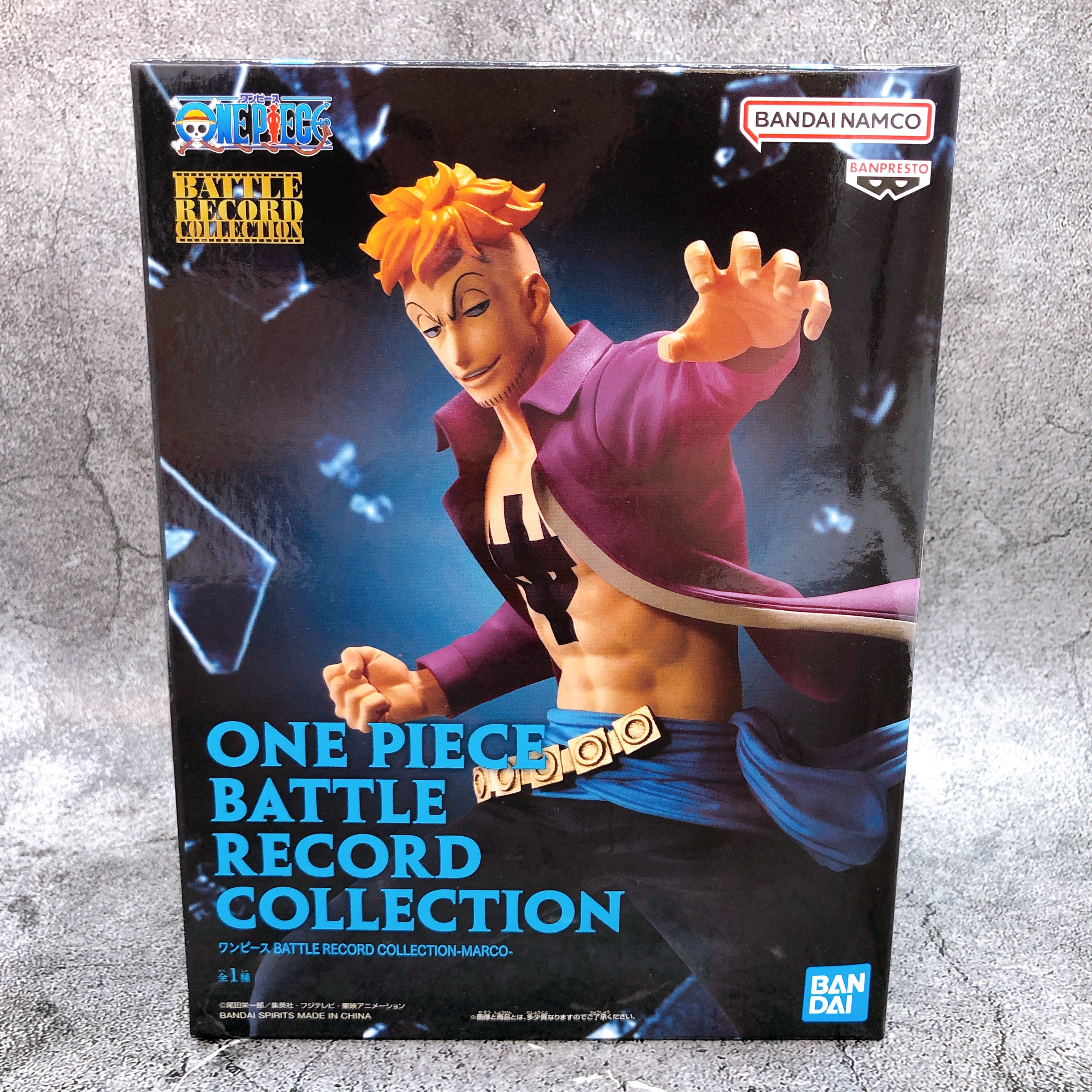 ONE PIECE Marco BATTLE RECORD COLLECTION Figure BANPRESTO Japan Sealed FASTSHIP