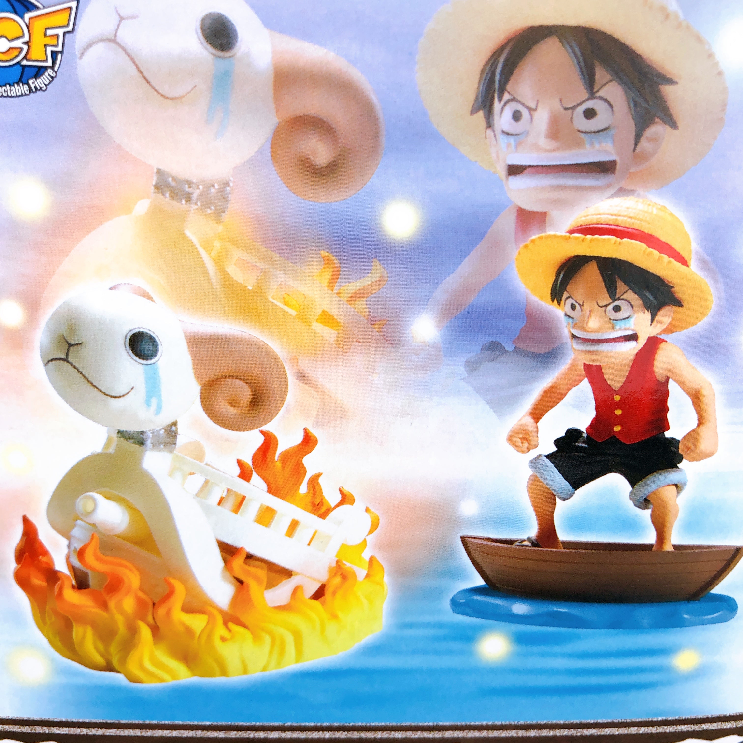 ONE PIECE Monkey D. Luffy & Going Merry World Collectable Figure Log Stories