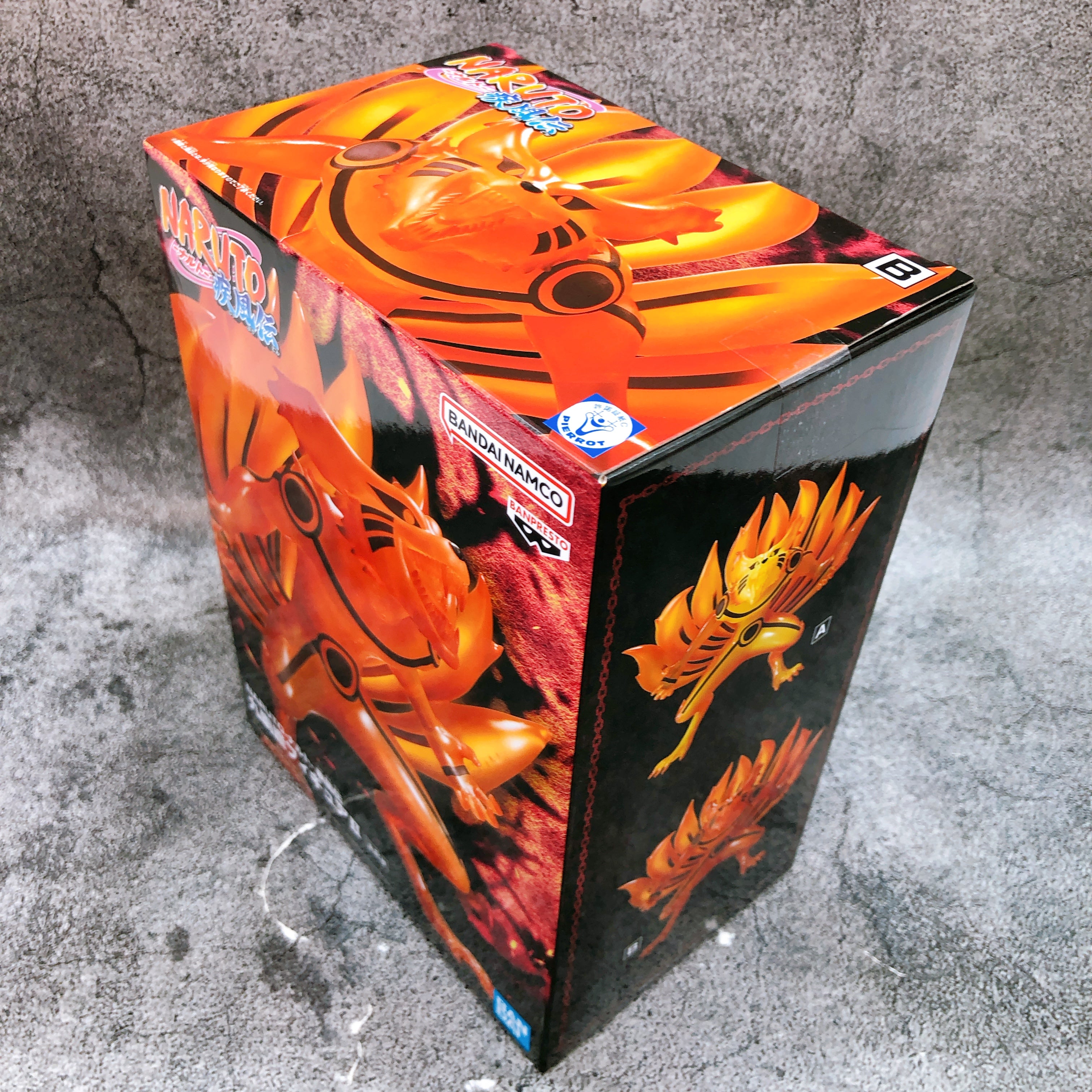 Naruto Shippuden Kurama II Ver. B Figure BANPRESTO Japan Sealed NEW FASTSHIP