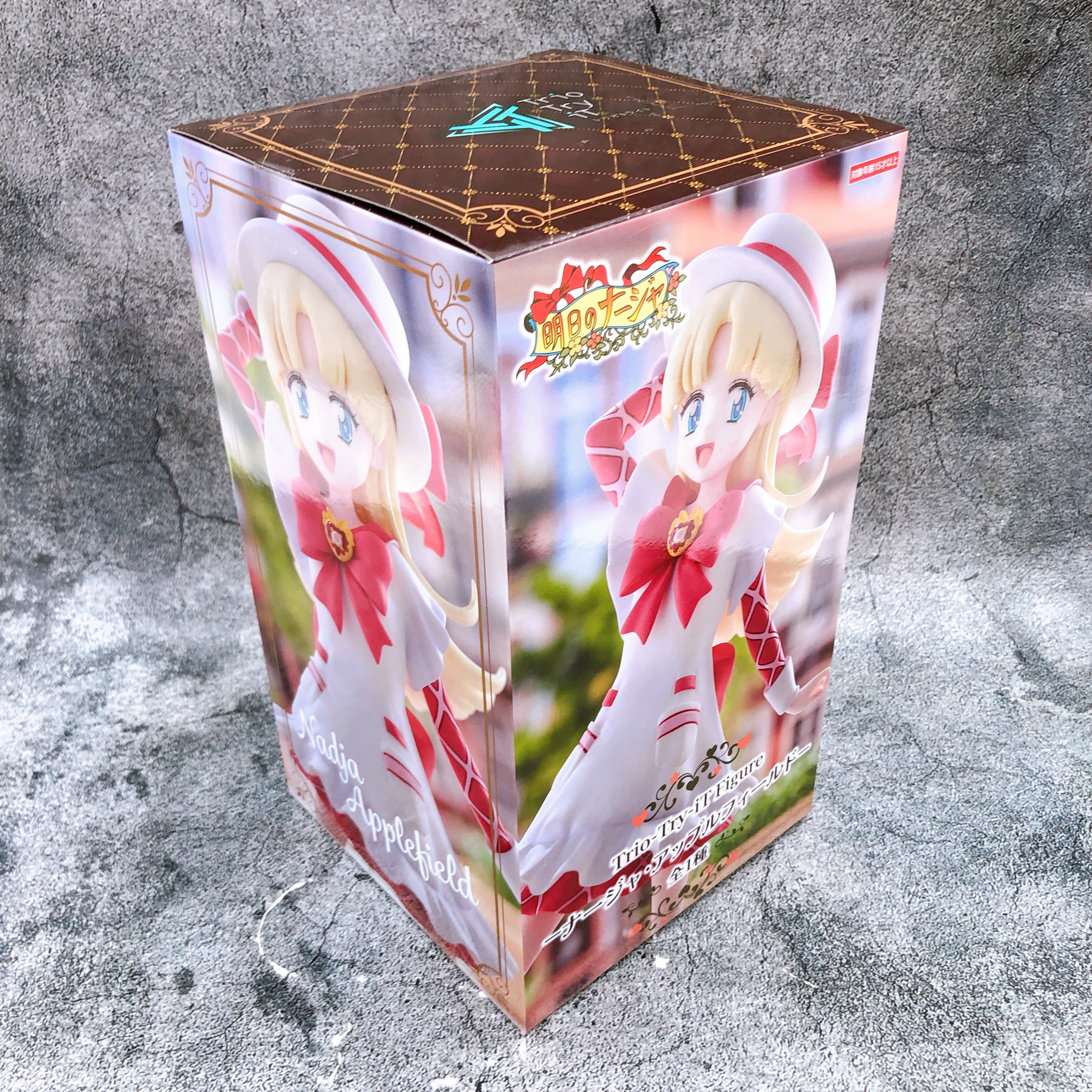 Ashita no Nadja Nadja Applefield Trio-Try-iT Figure FuRyu Japan Sealed FASTSHIP