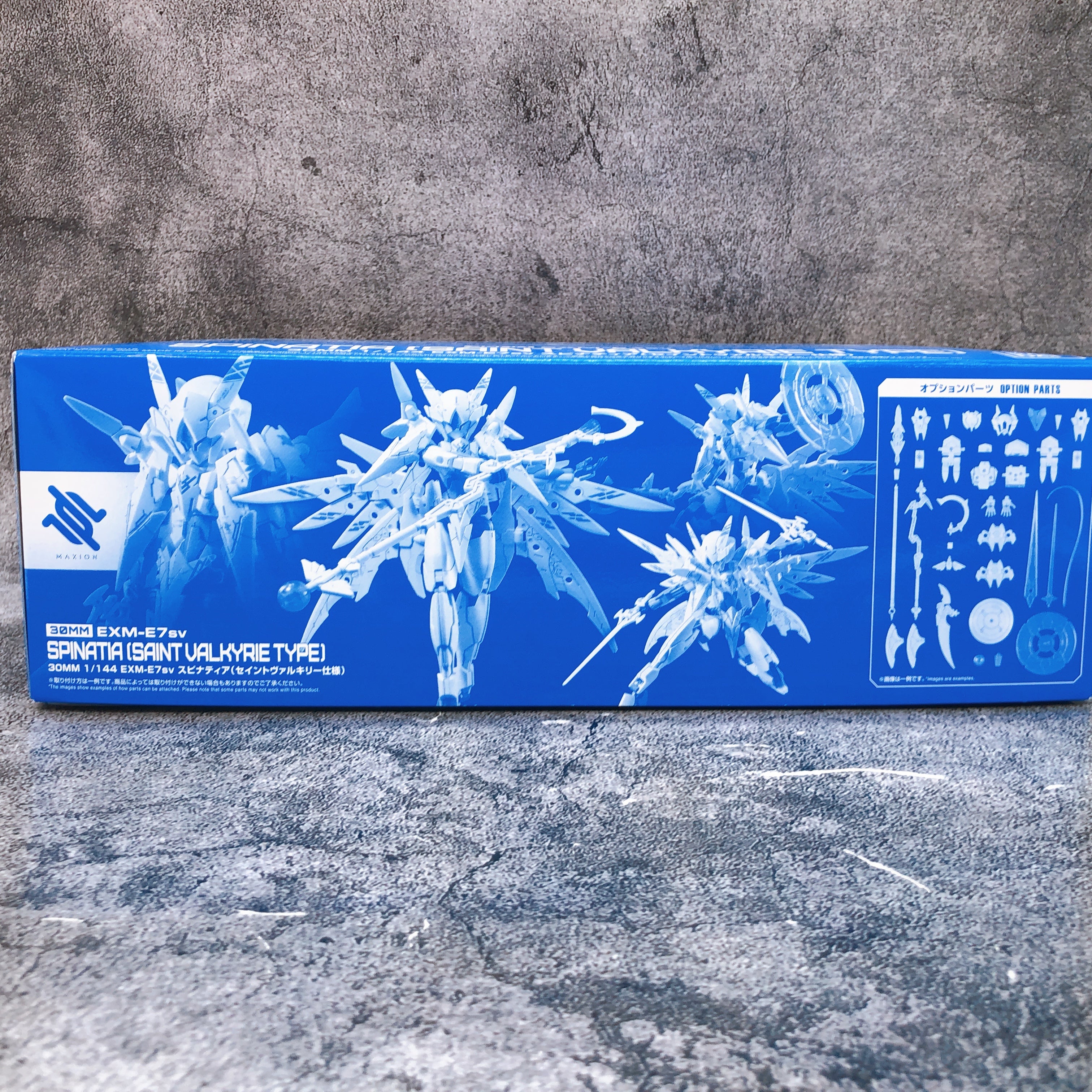 30MM EXM-E7sv Spinatia Saint Valkyrie Type Model Kit Premium Bandai Japan NEW