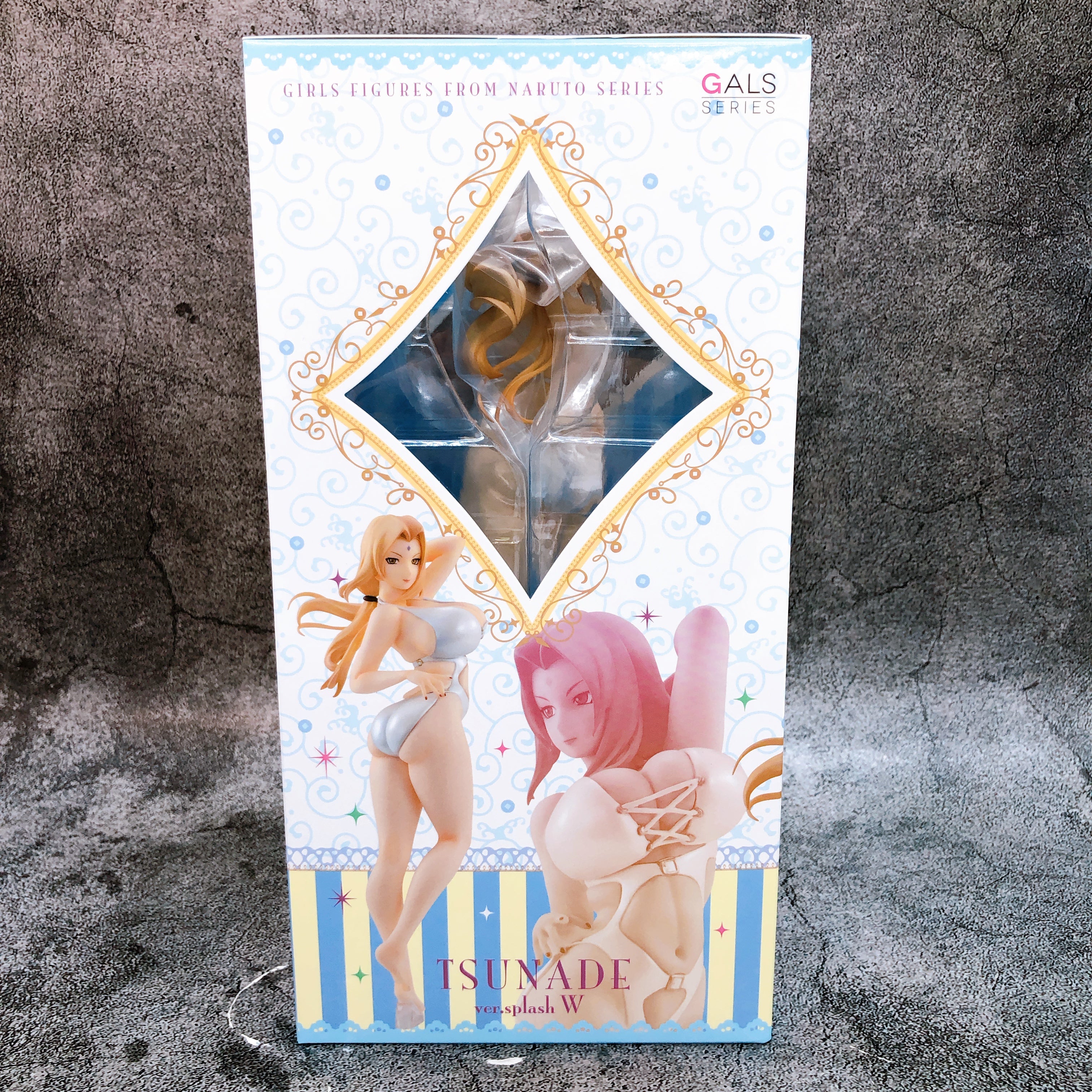 Naruto Shippuden Tsunade Ver. Splash W Figure Naruto Gals MegaHouse Japan Sealed