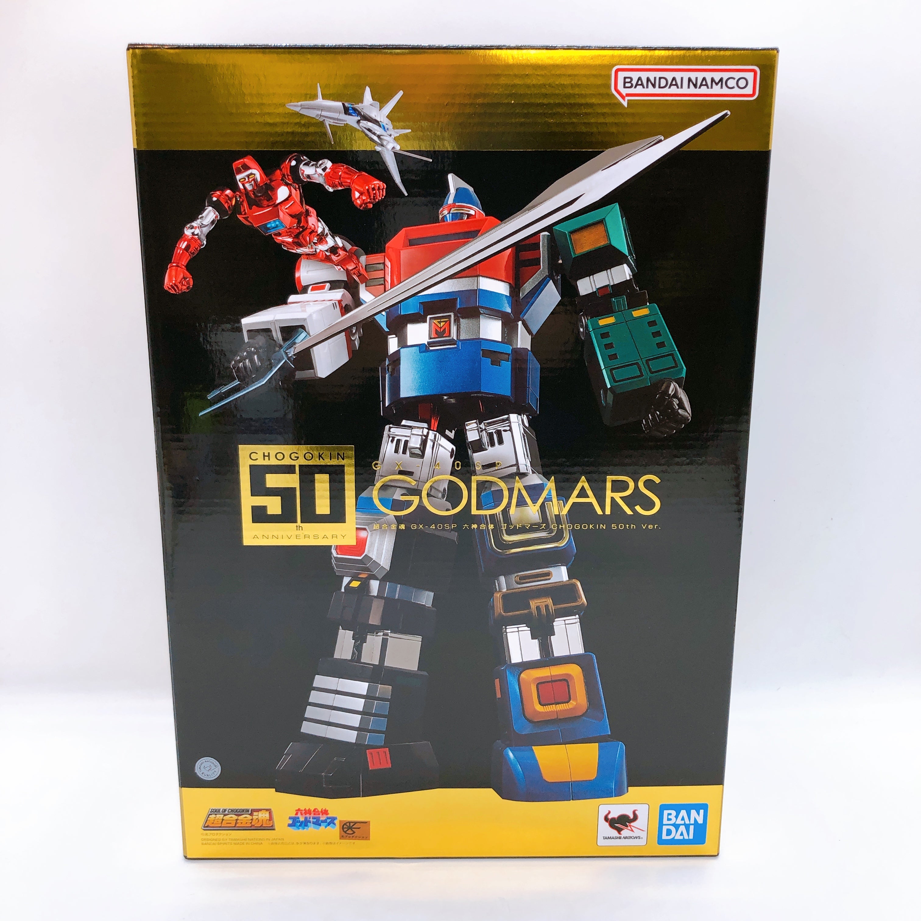 SOUL OF CHOGOKIN GX-40SP GODMARS God Mars 50th ver. Action Figure Bandai NEW