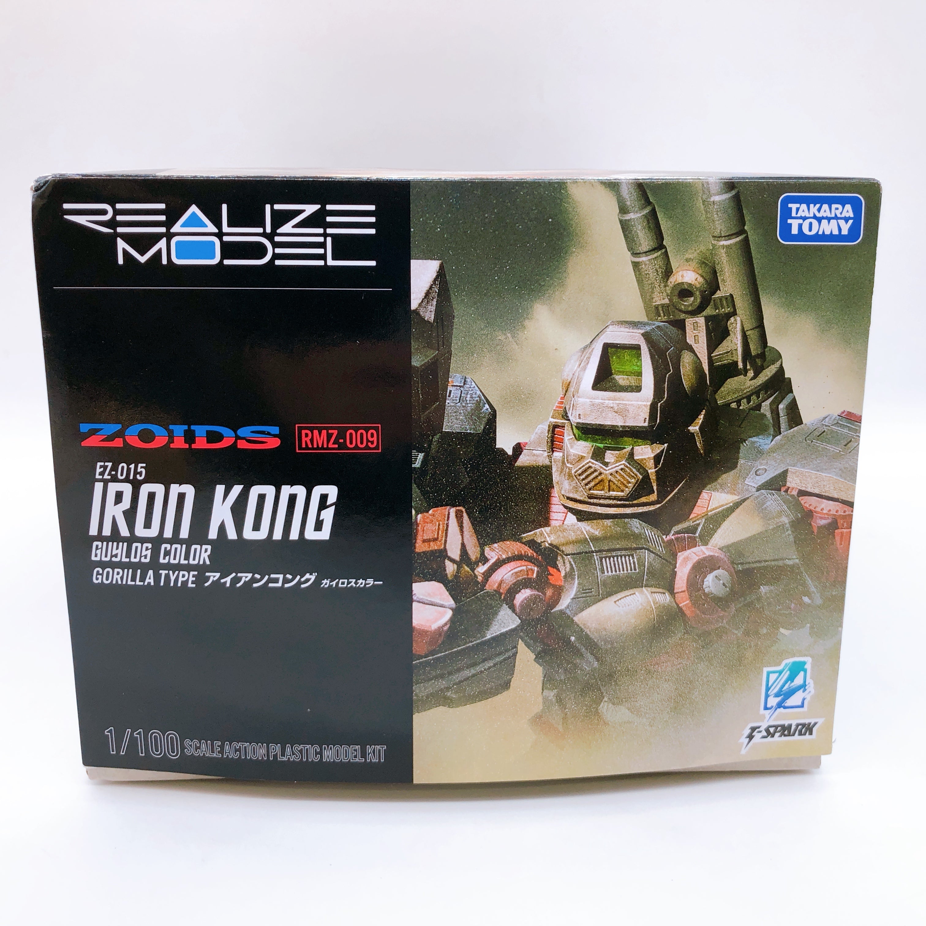 ZOIDS REALIZE MODEL Iron Kong Guylos Color 1/100 Kit TAKARA TOMY T-SPARK NEW