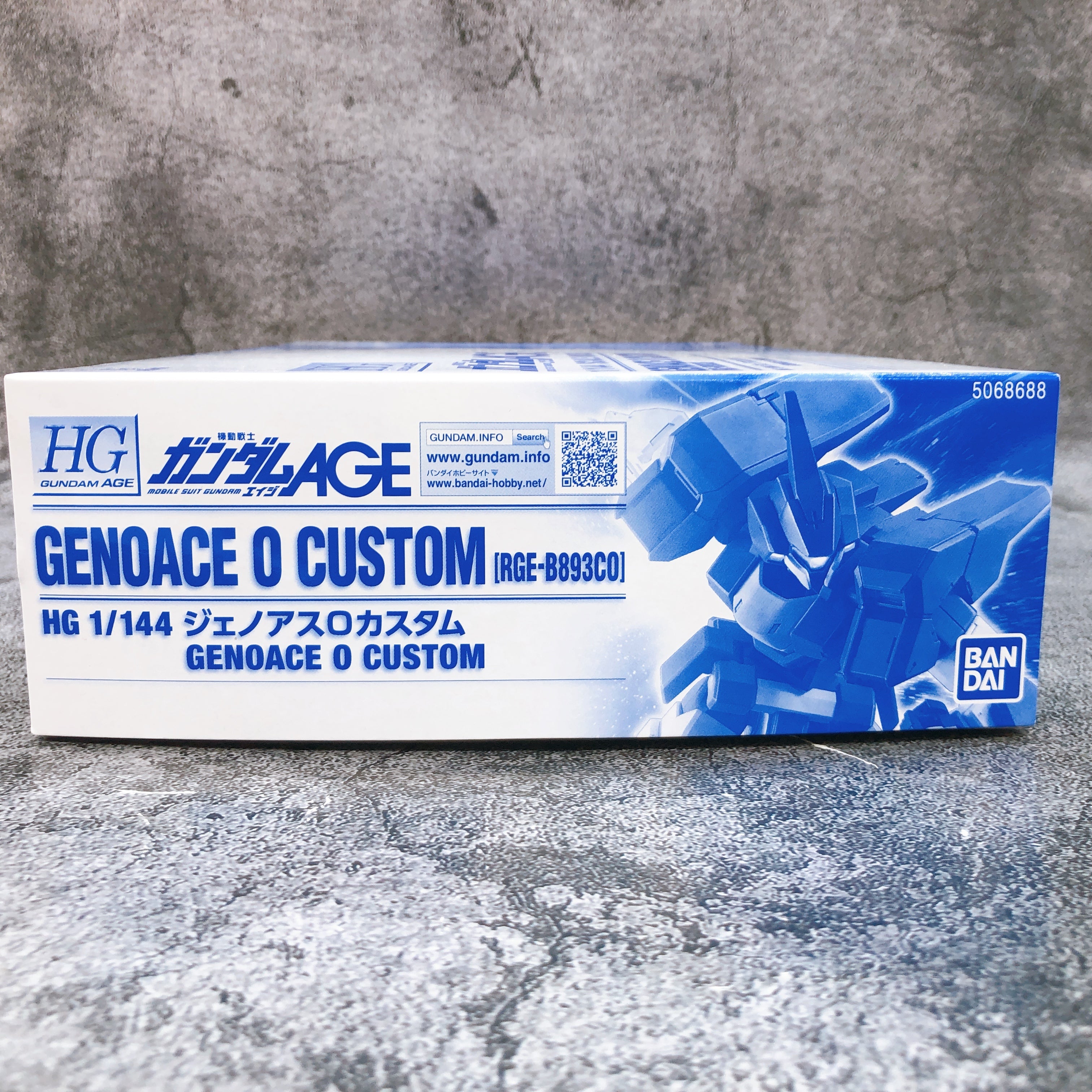 HG 1/144 Genoace O Custom RGE-B893C0 Gundam AGE Model Kit Premium Bandai NEW