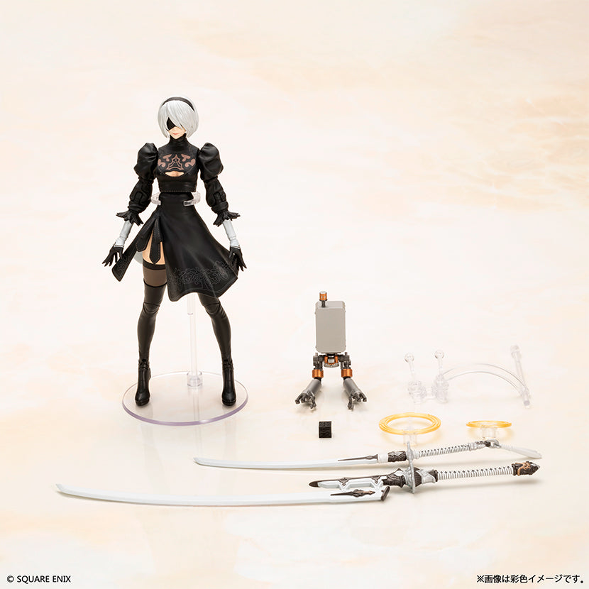 NieR:Automata 2B YoRHa No.2 Type B Full Action Model Kit Square Enix Japan NEW