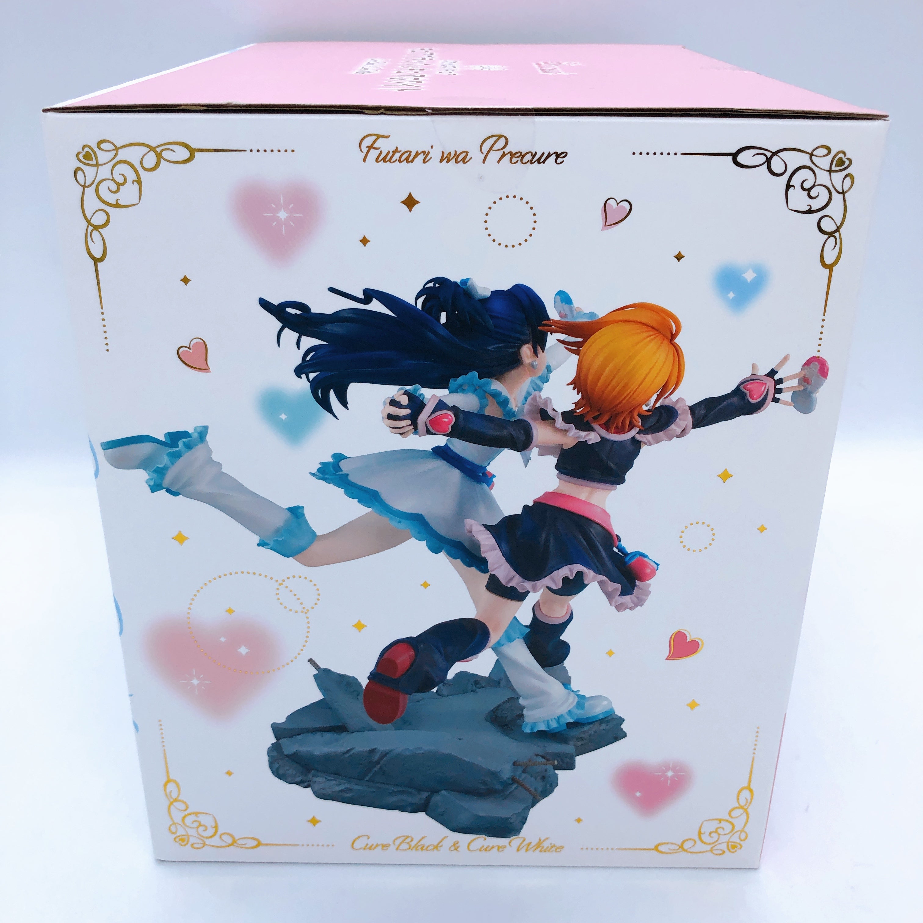 MegaHouse Lucrea Futari wa Pretty Cure Cure Black & Cure White PVC Figure NEW