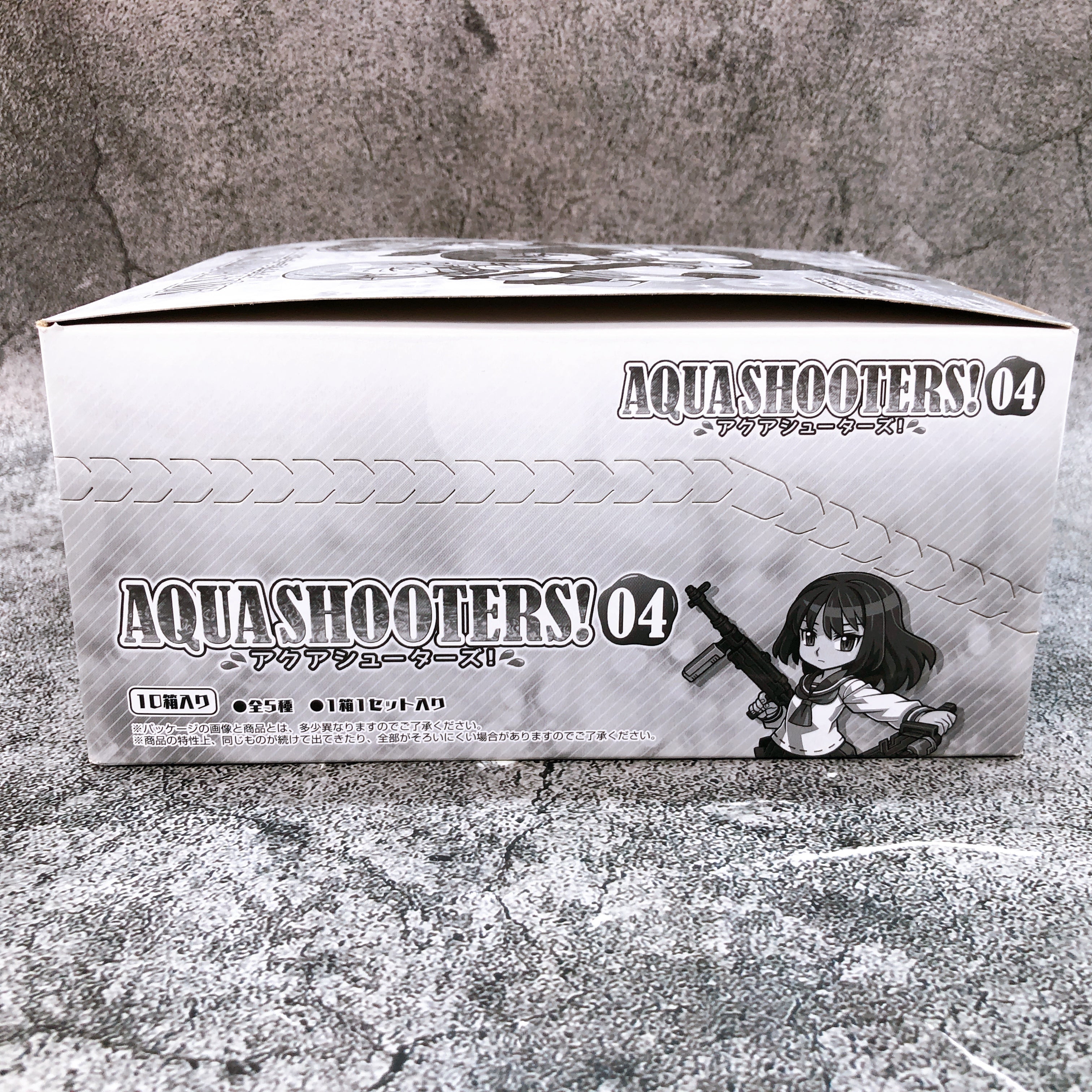 Aqua Shooters! 04 School Uniform Bandai Set of 10 Action Figure Kit NEW