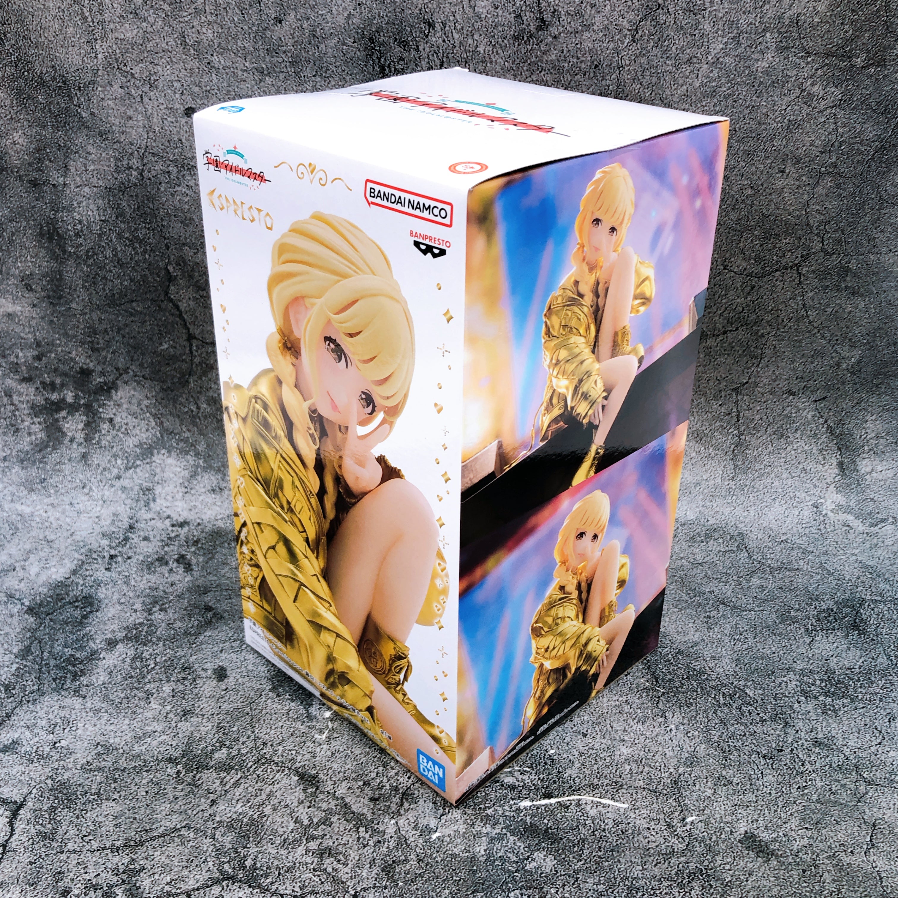 Gakuen iDOLM@STER Kotone Fujita Figure Gold Shine Ver ESPRESTO BANPRESTO Japan