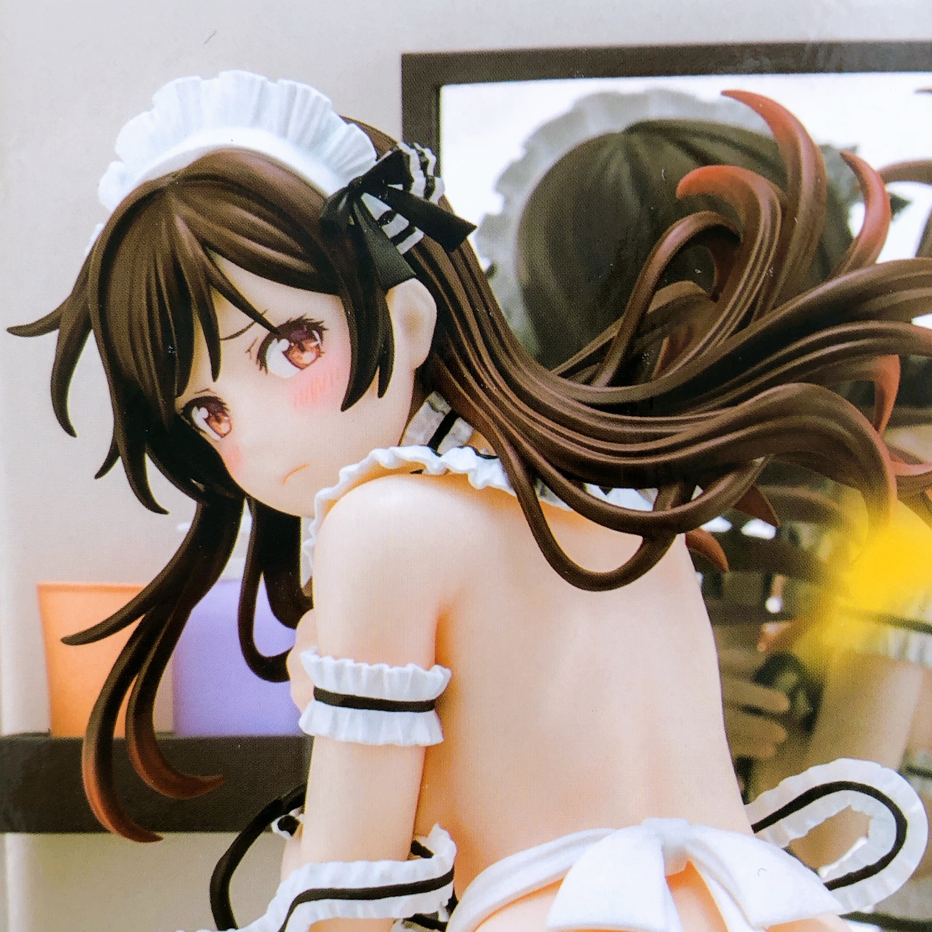 Rent A Girlfriend Chizuru Mizuhara 1/6 Scale Maid Bikini de Cleanup Figure Japan