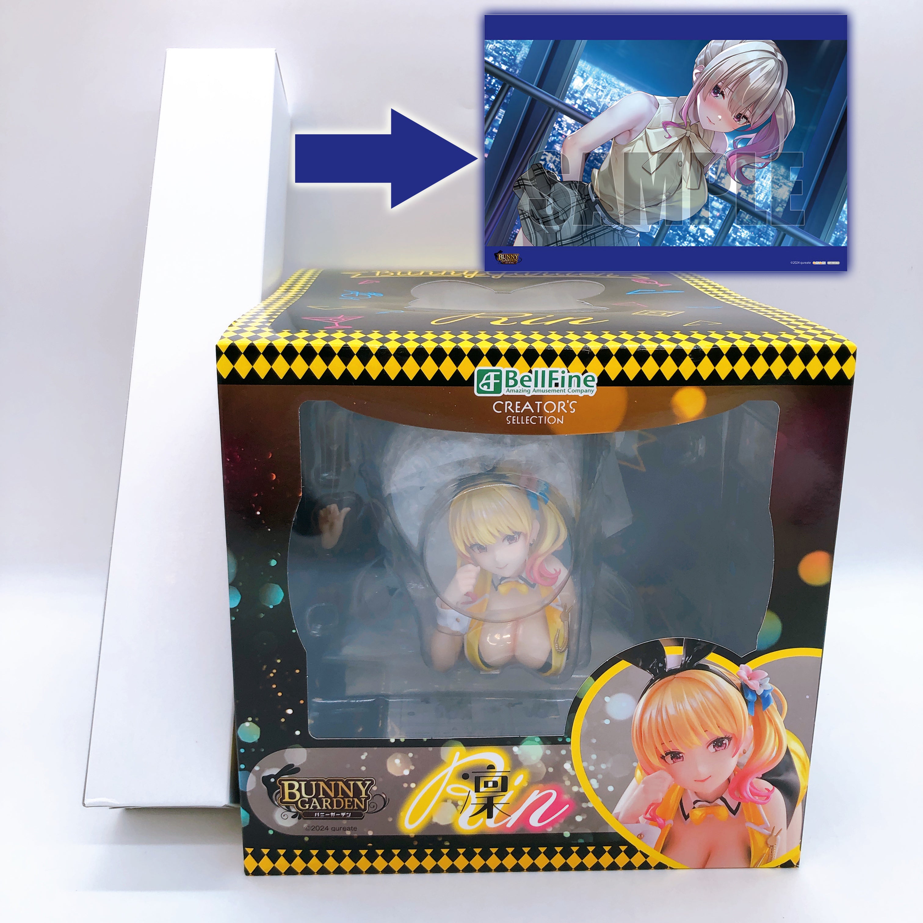(w/Bonus) Bunny Garden Rin 1/6 Scale Figure Creator's Sellection Bellfine Japan