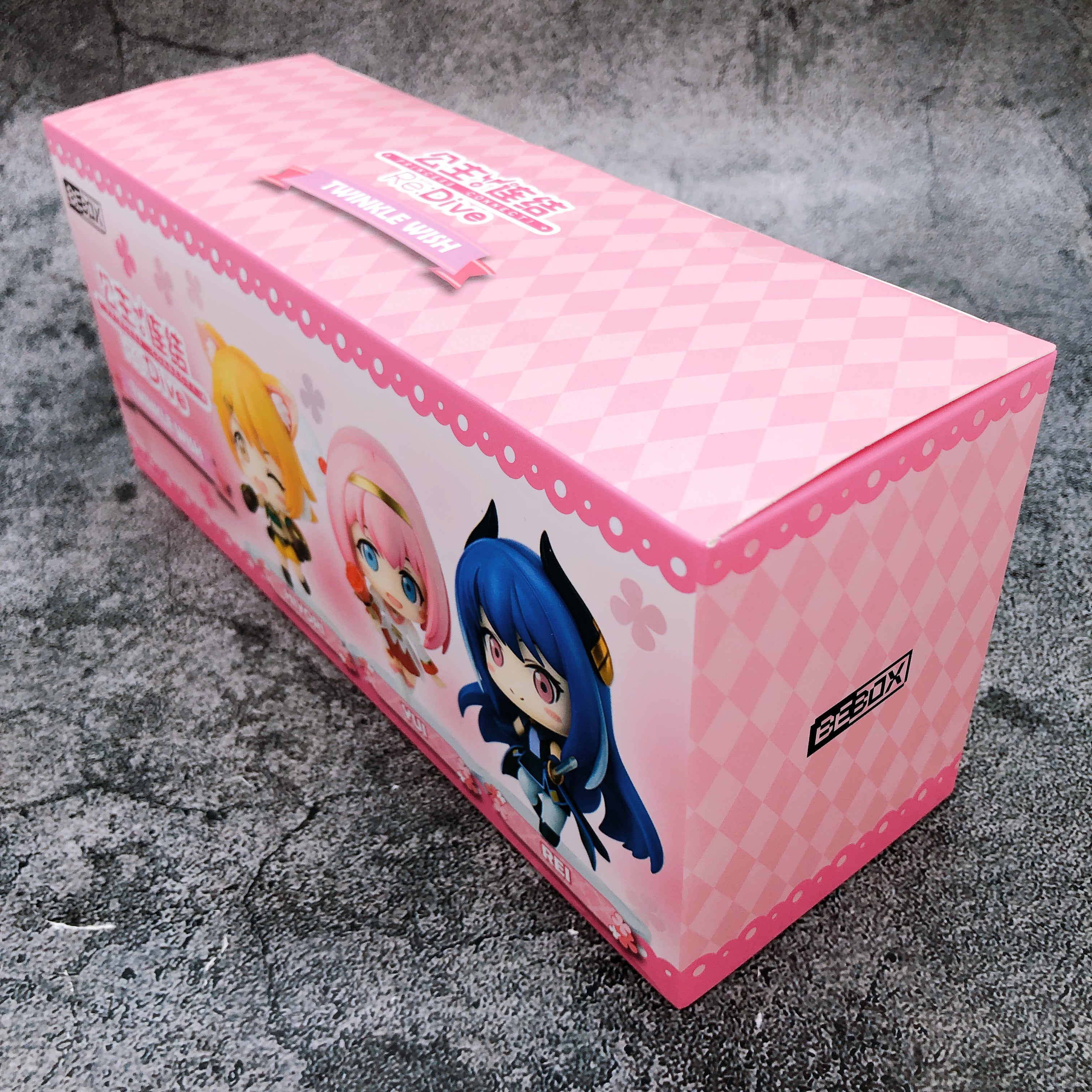 Princess Connect! Re:Dive Hiyori & Yui & Rei Twinkle Wish Deformed Figure BEBOX