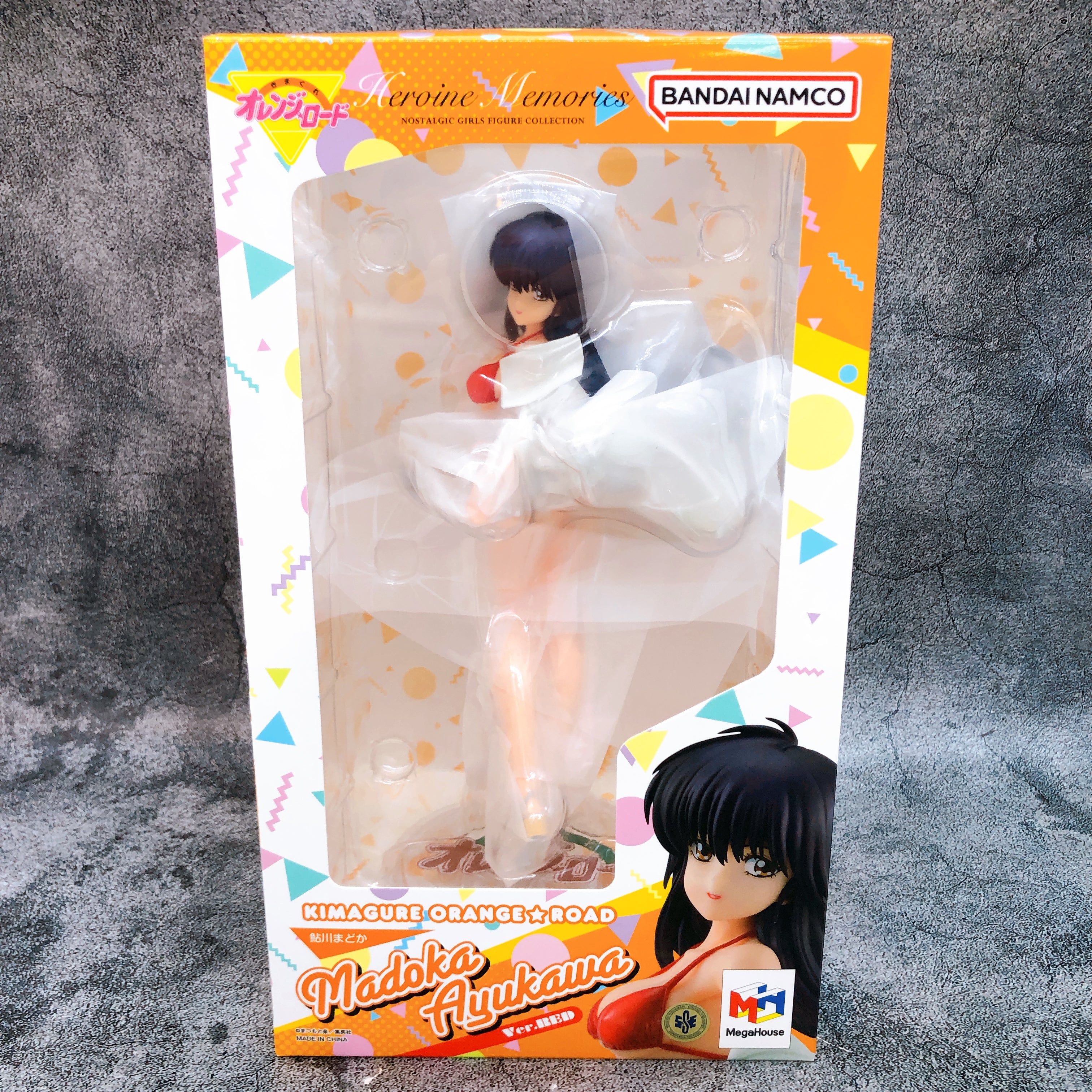 MegaHouse Kimagure Orange Road Madoka Ayukawa ver. Red Heroine Memories Figure