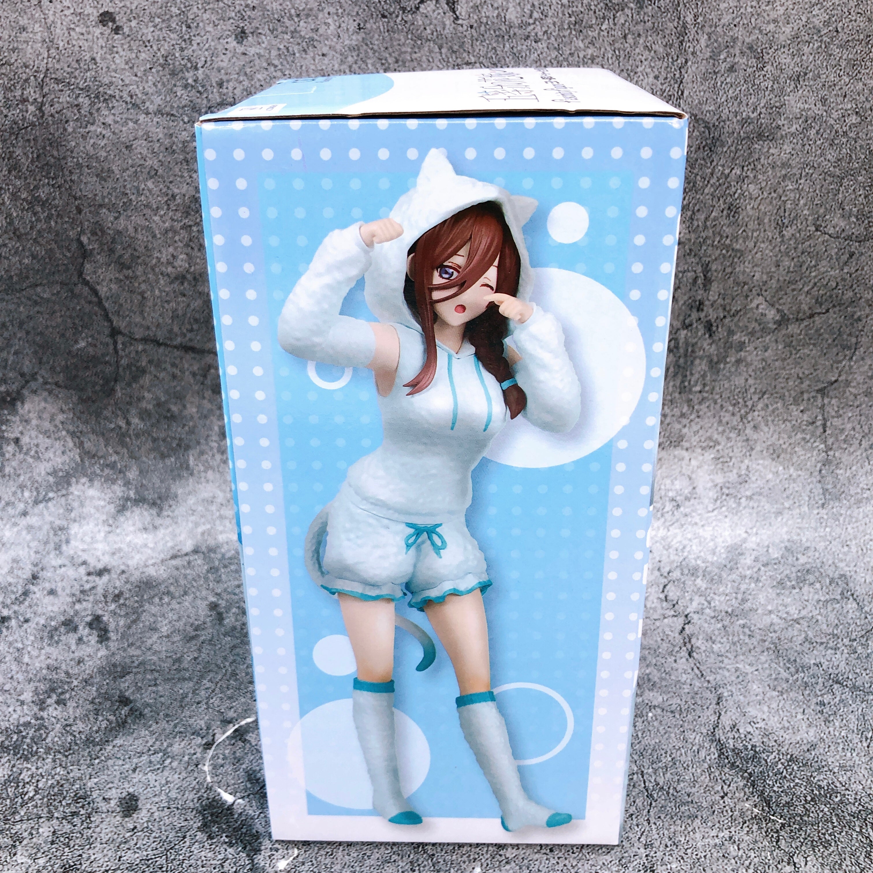 The Quintessential Quintuplets Miku Nakano Figure Cat Ears Hoodie Fascinity