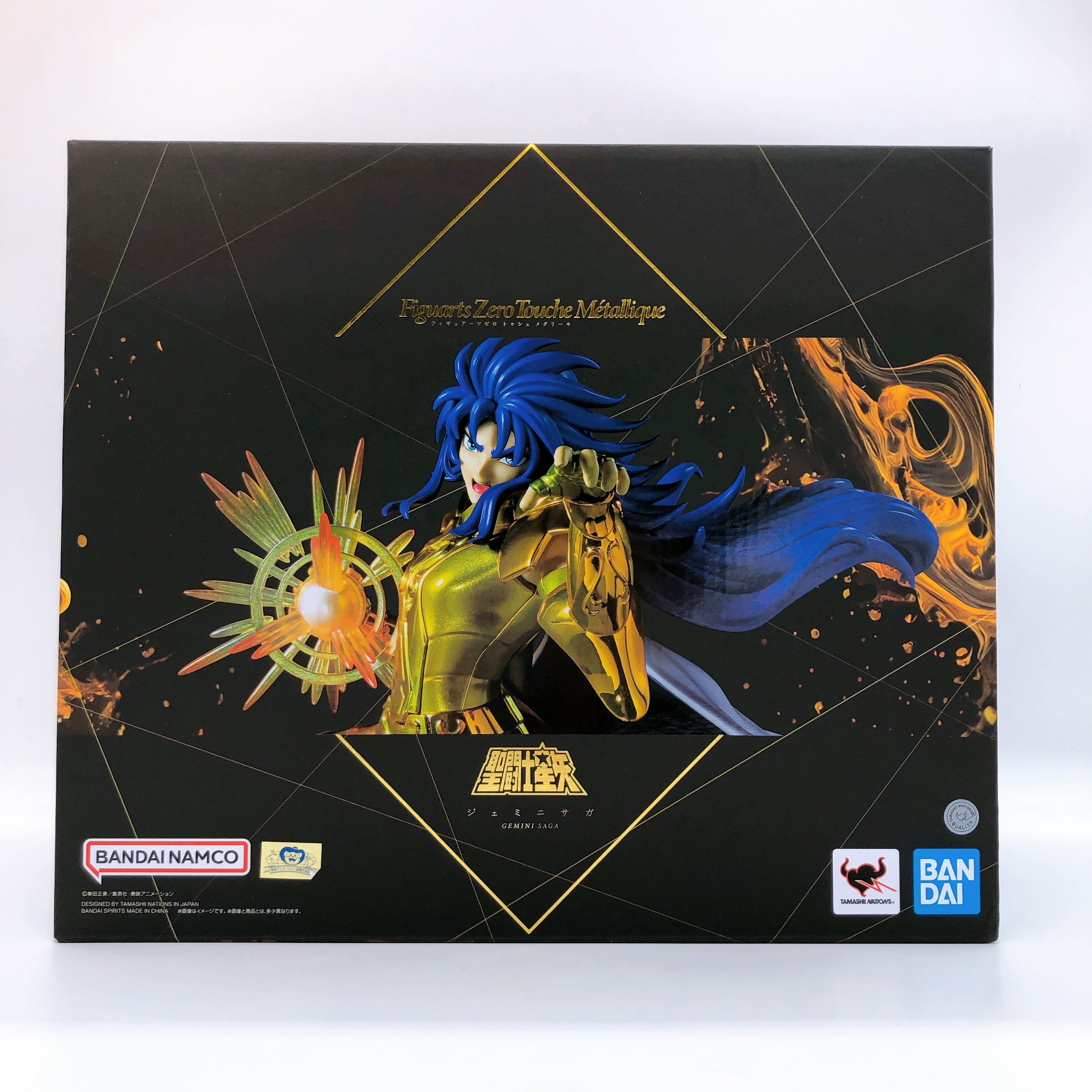 Figuarts Zero Touche Metallique Saint Seiya Gemini Saga Figure BANDAI Japan 15+