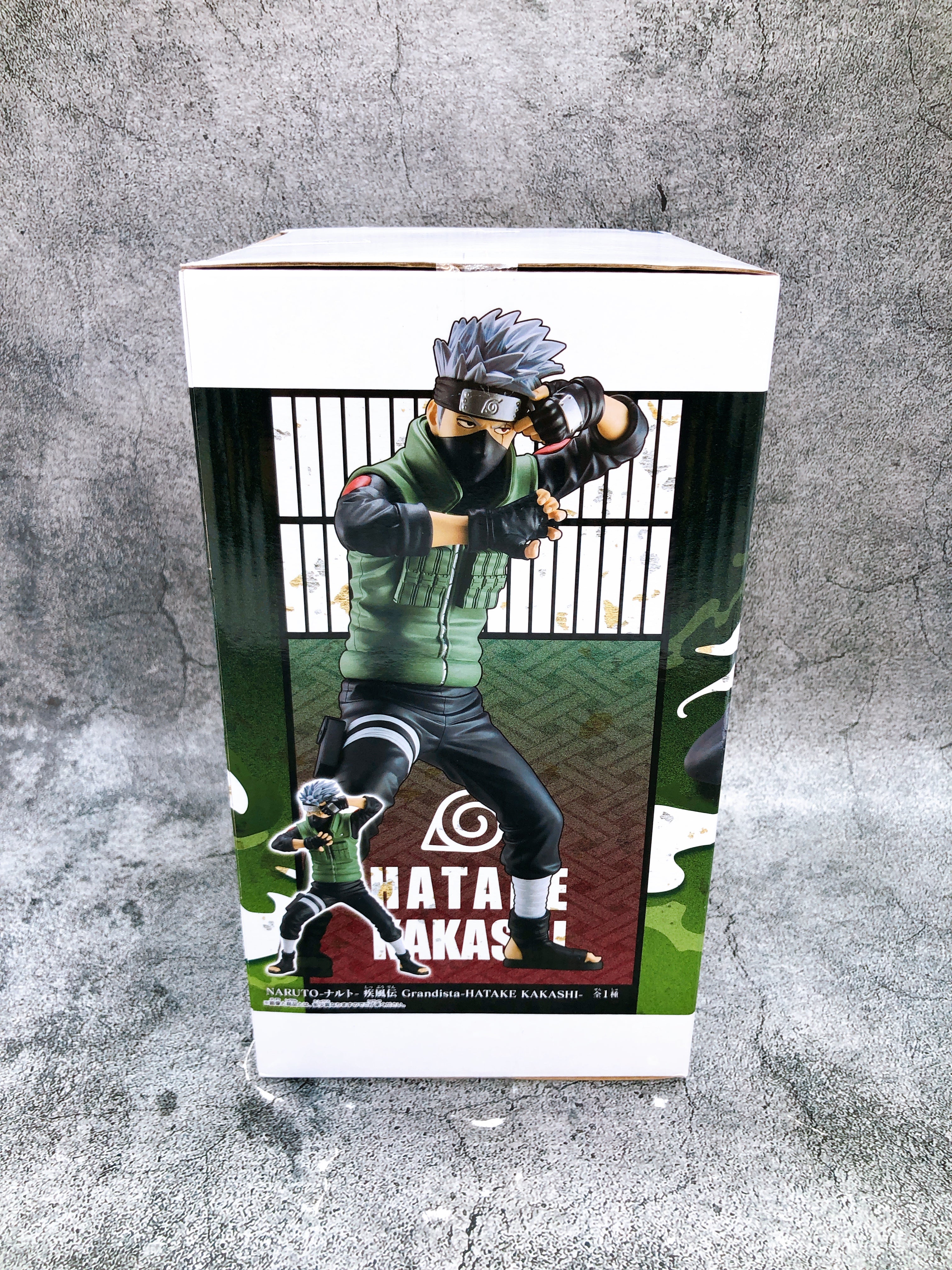 Naruto Shippuden Kakashi Hatake Fugure Grandista BANPRESTO Japan Sealed NEW
