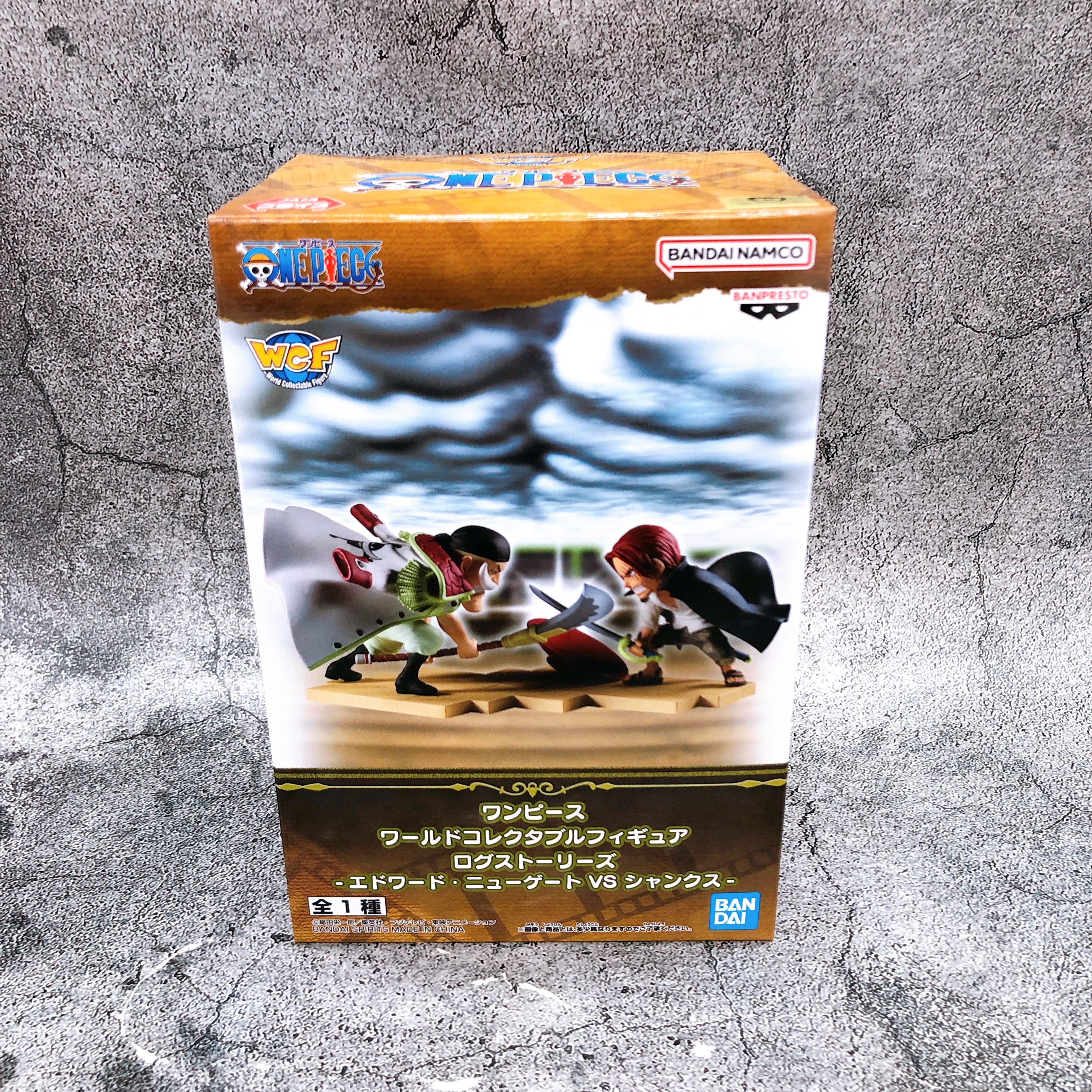 ONE PIECE Edward Newgate & Shanks World Collectable Figure Log Stories BANPRESTO