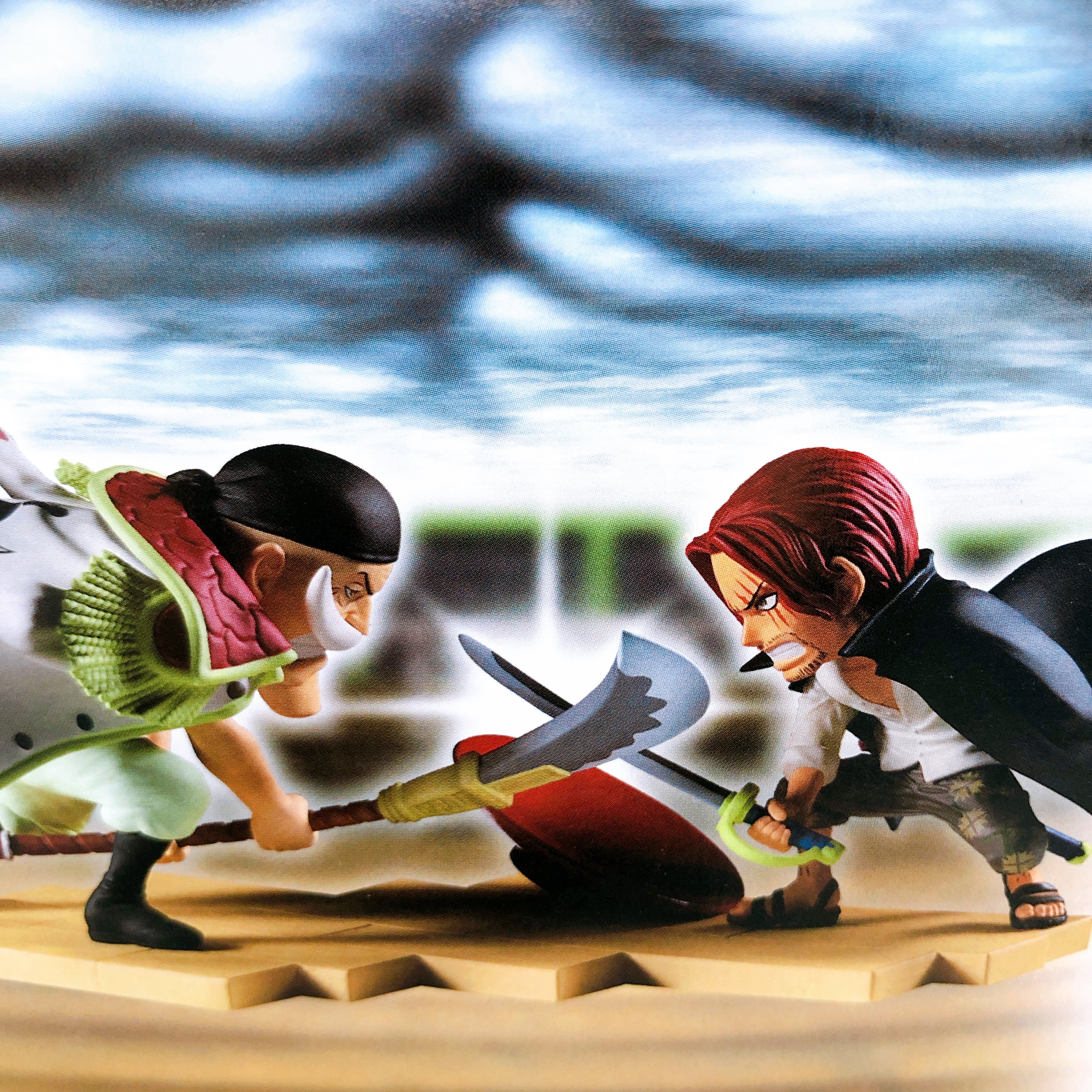 ONE PIECE Edward Newgate & Shanks World Collectable Figure Log Stories BANPRESTO